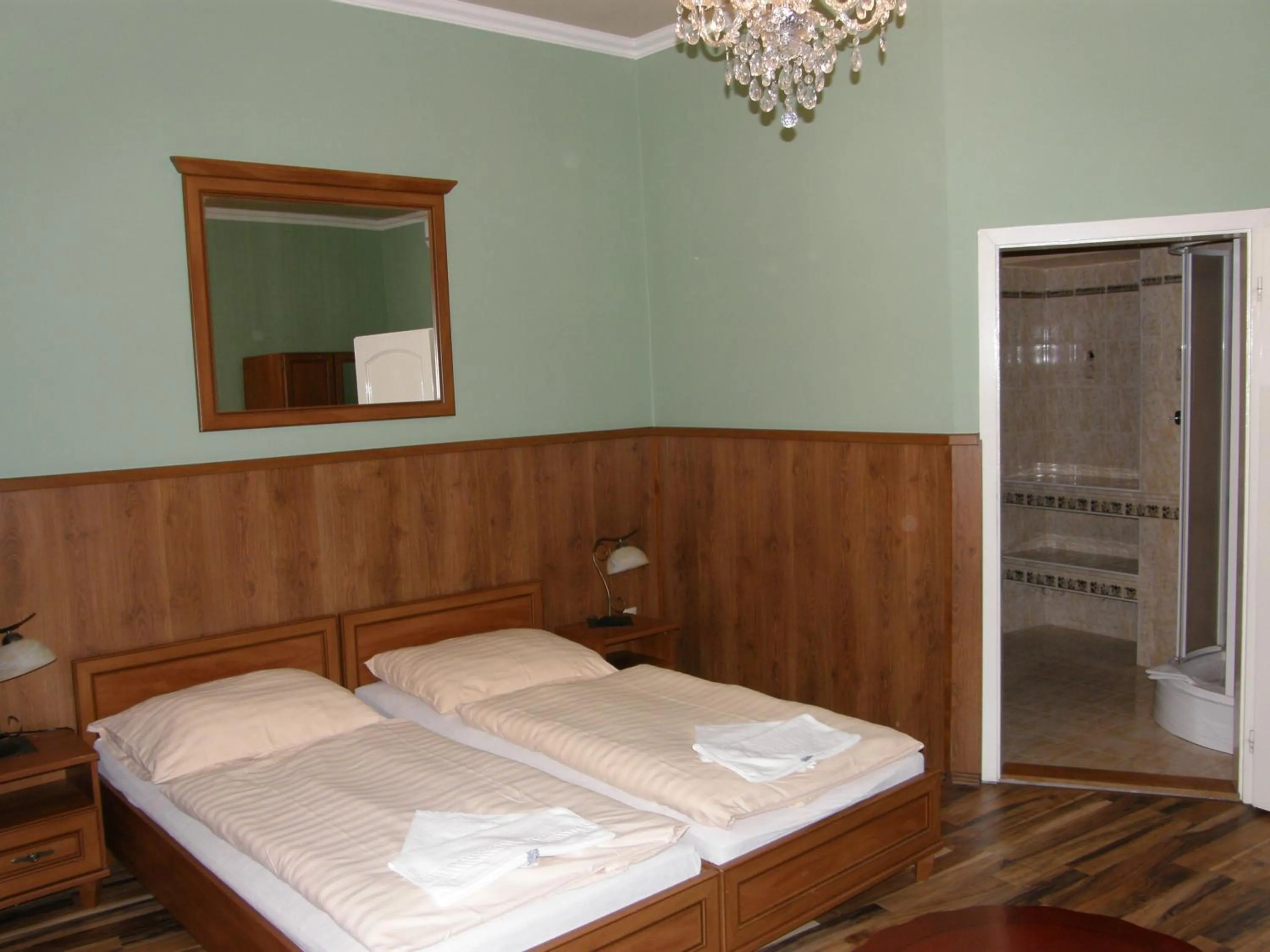 Decorative detail, Bed in Hotel Bow Garden