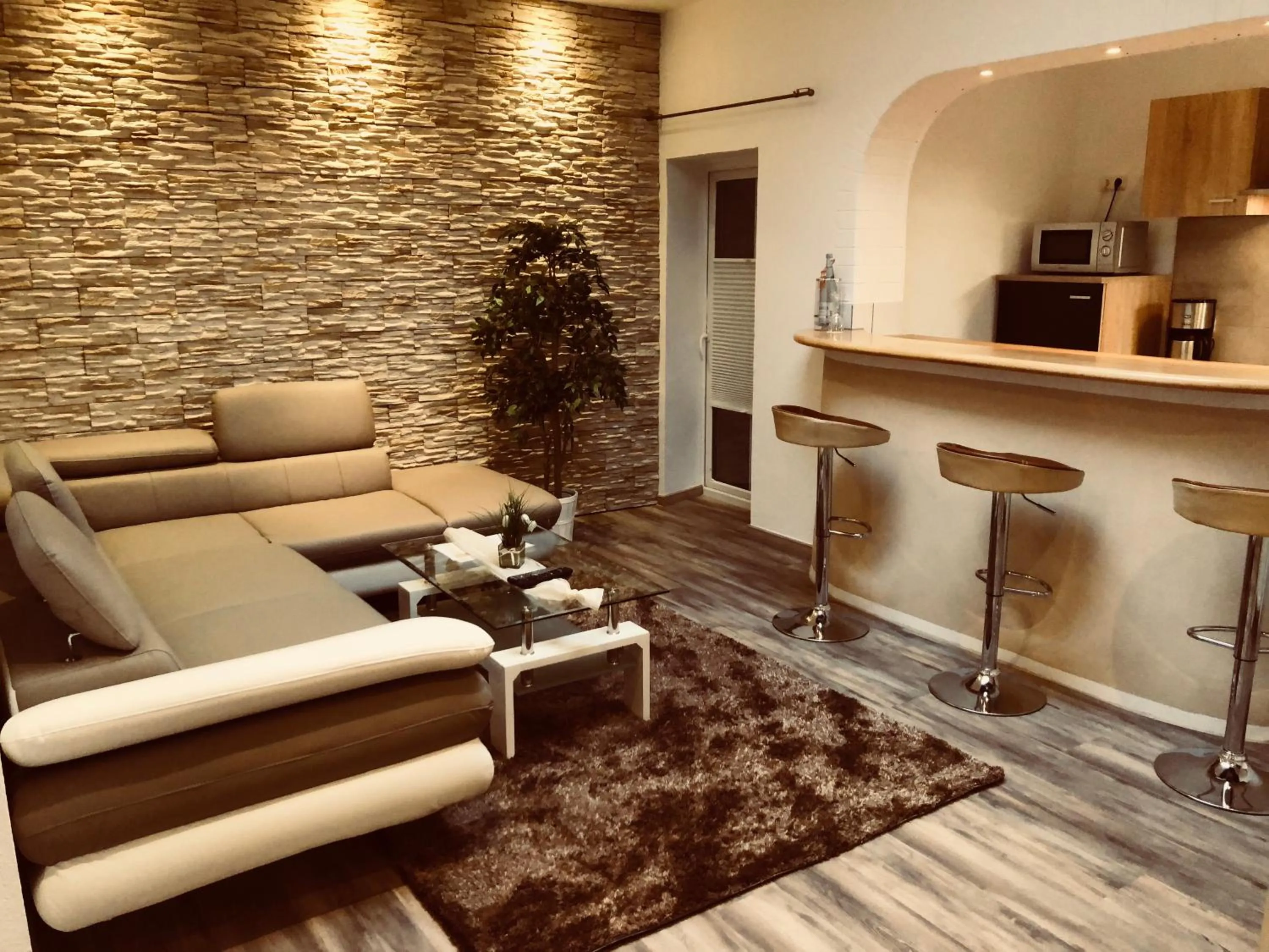 Living room in Wilsmann Apartmentvermietung