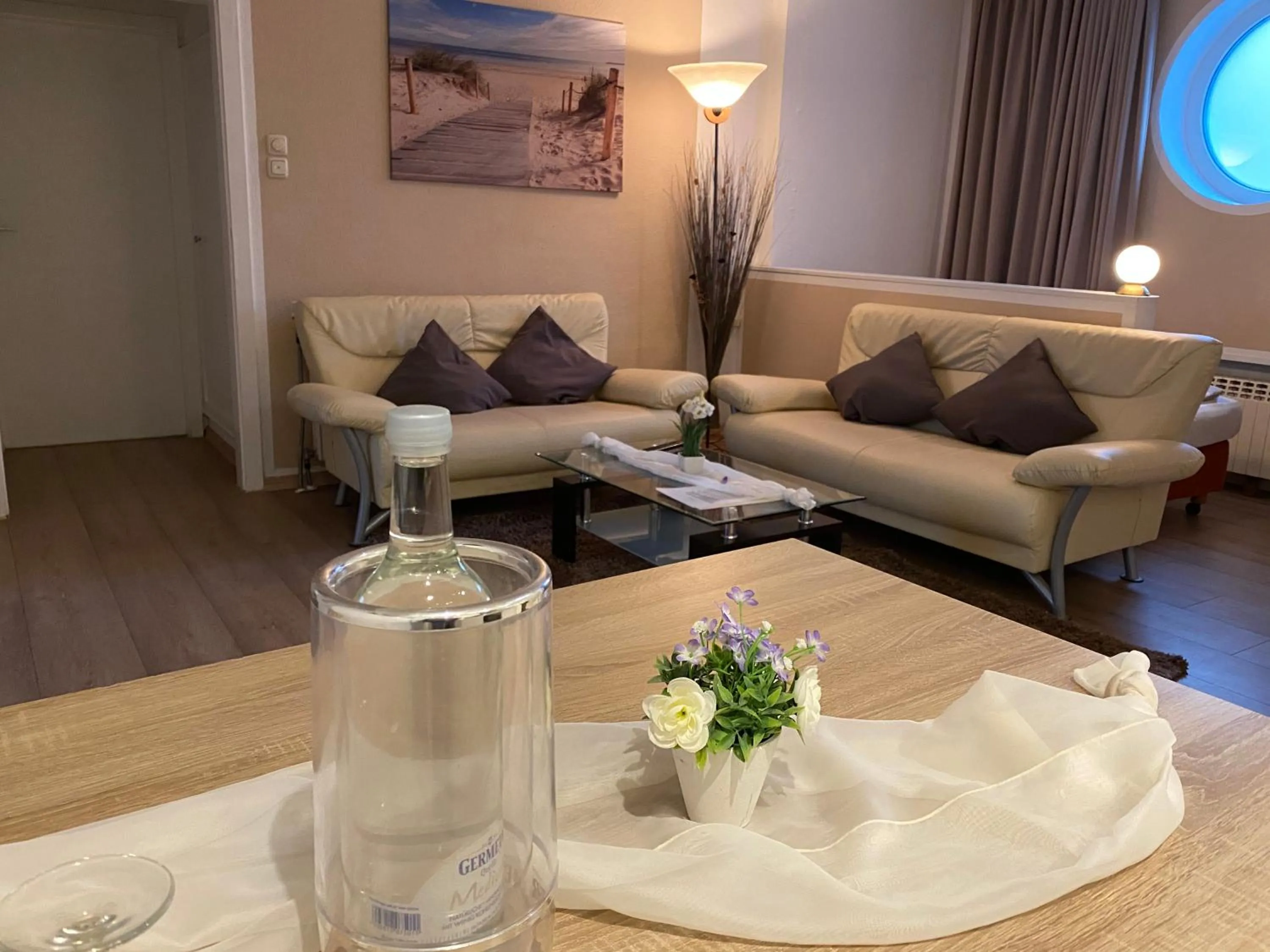 Living room in Wilsmann Apartmentvermietung