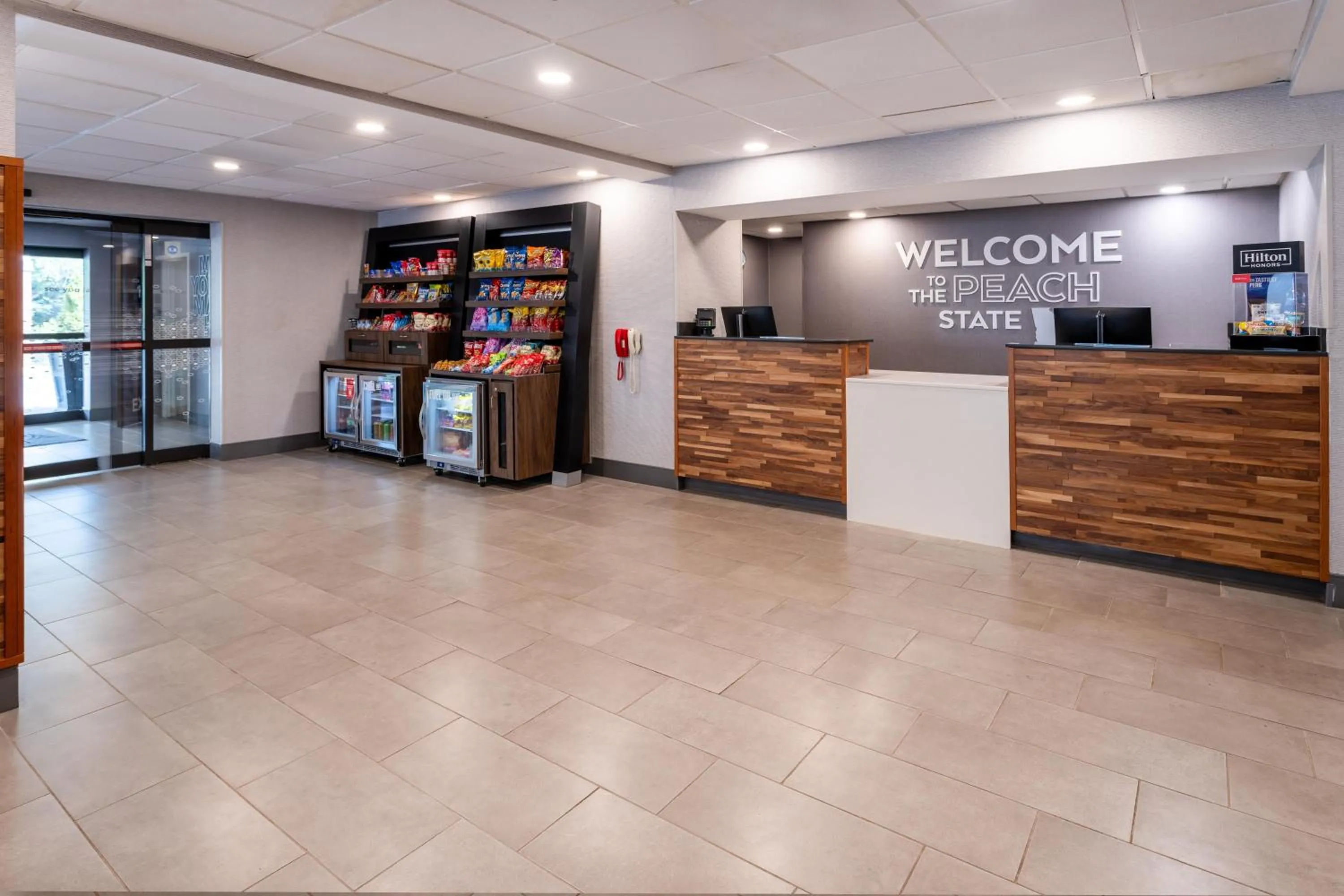 Lobby or reception in Hampton Inn Commerce