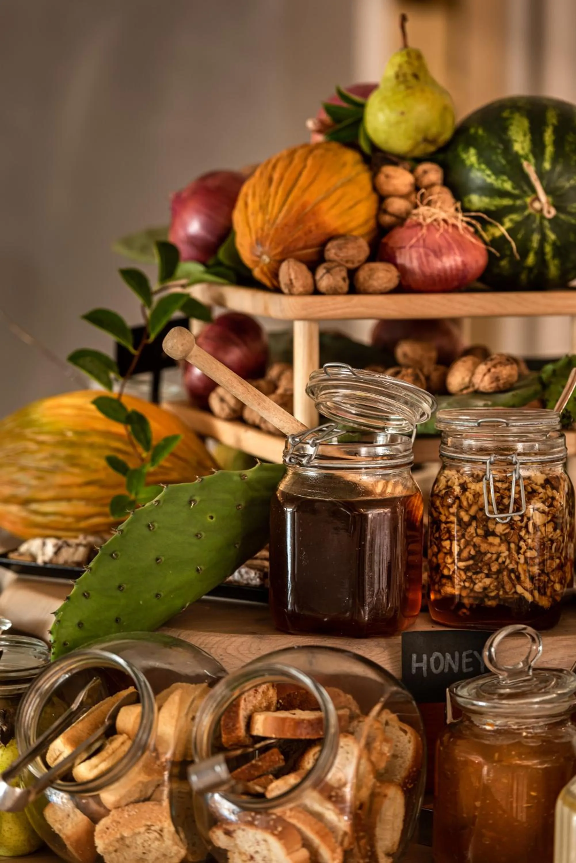 American breakfast in Palladium Hotel