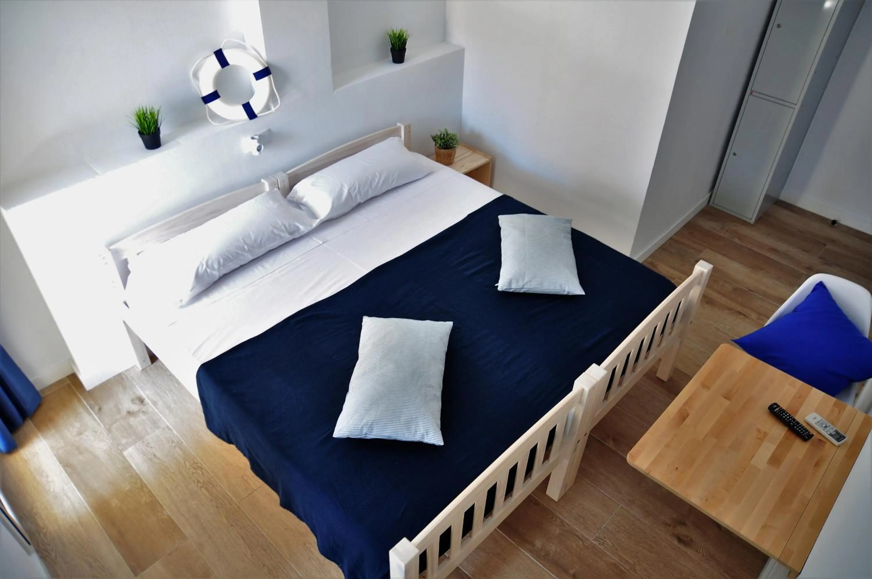 Bed in Hostal Porto Mar