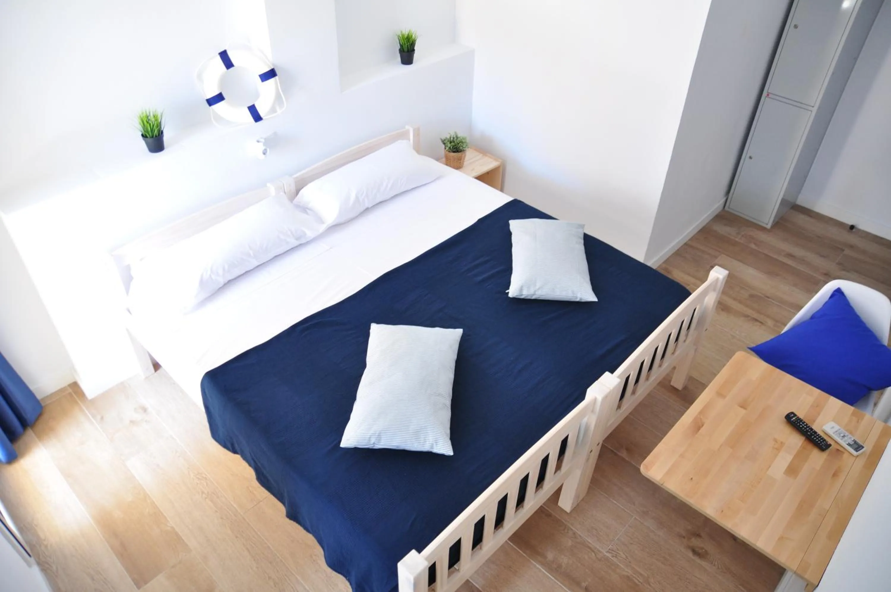 Bed in Hostal Porto Mar