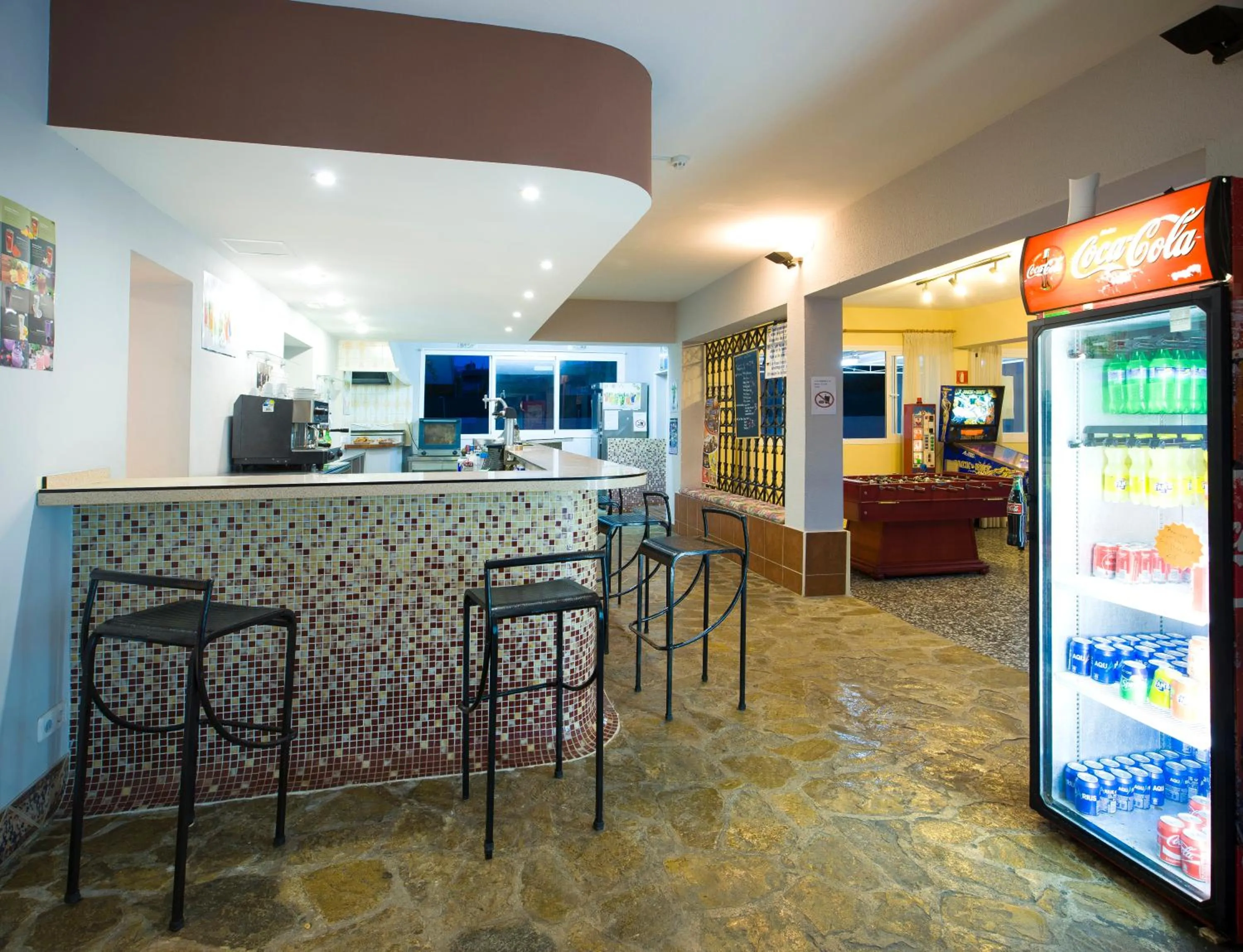 Communal lounge/ TV room in Hotel Anibal - AB Group