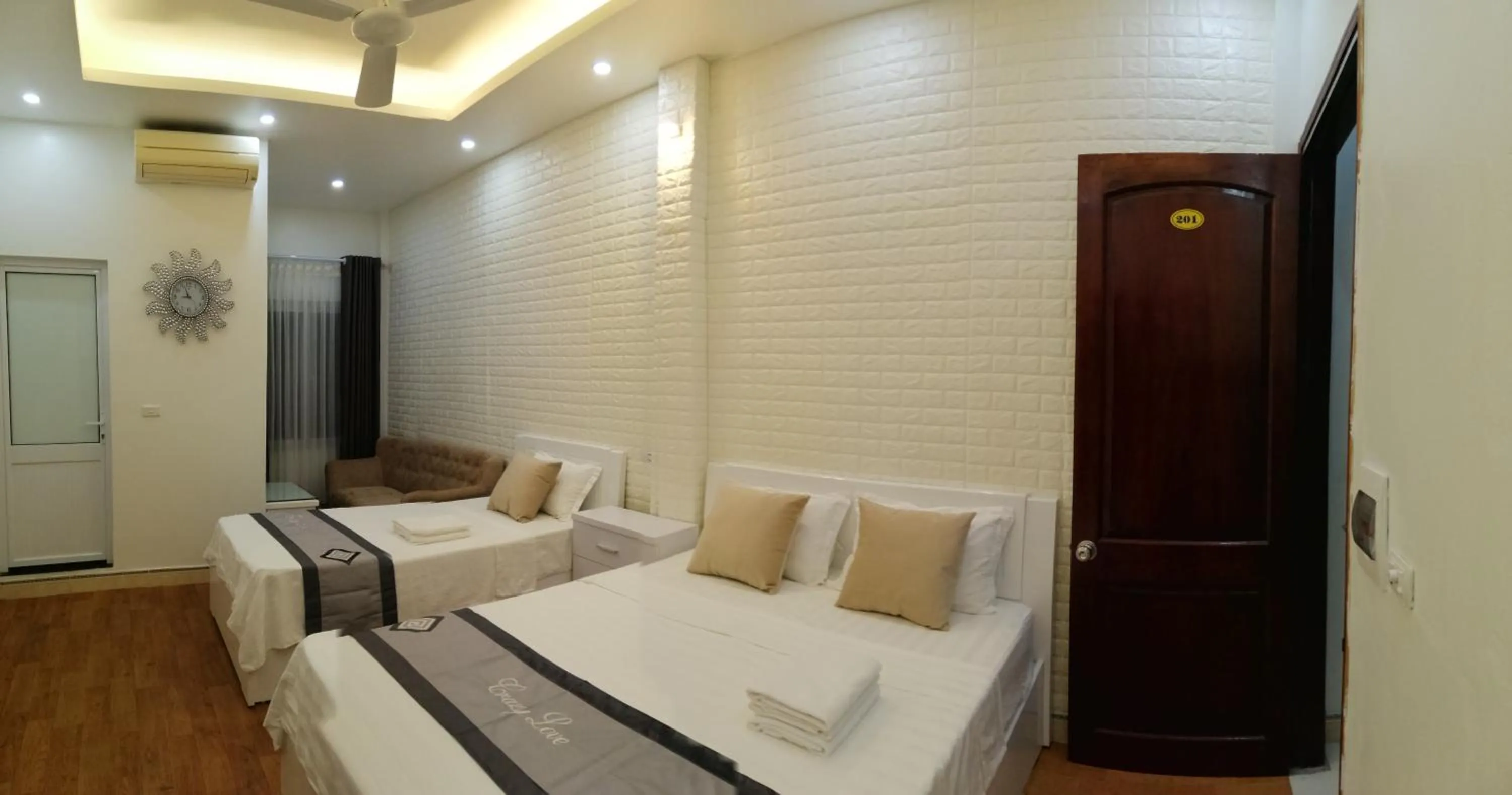 Bed in Sao Mai Cosy Nest-Noi Bai Airport