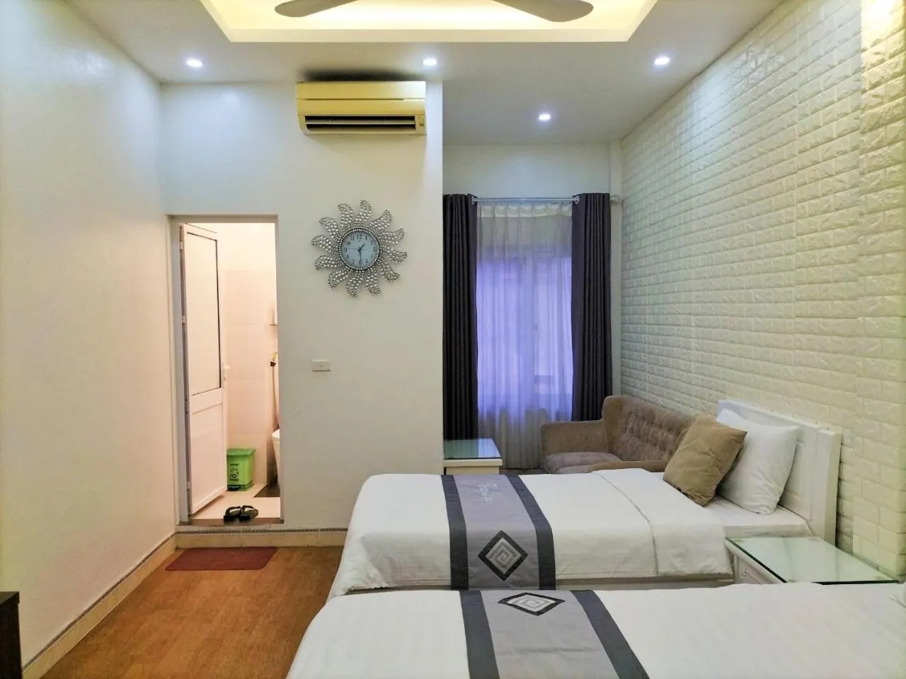 Bed in Sao Mai Cosy Nest-Noi Bai Airport