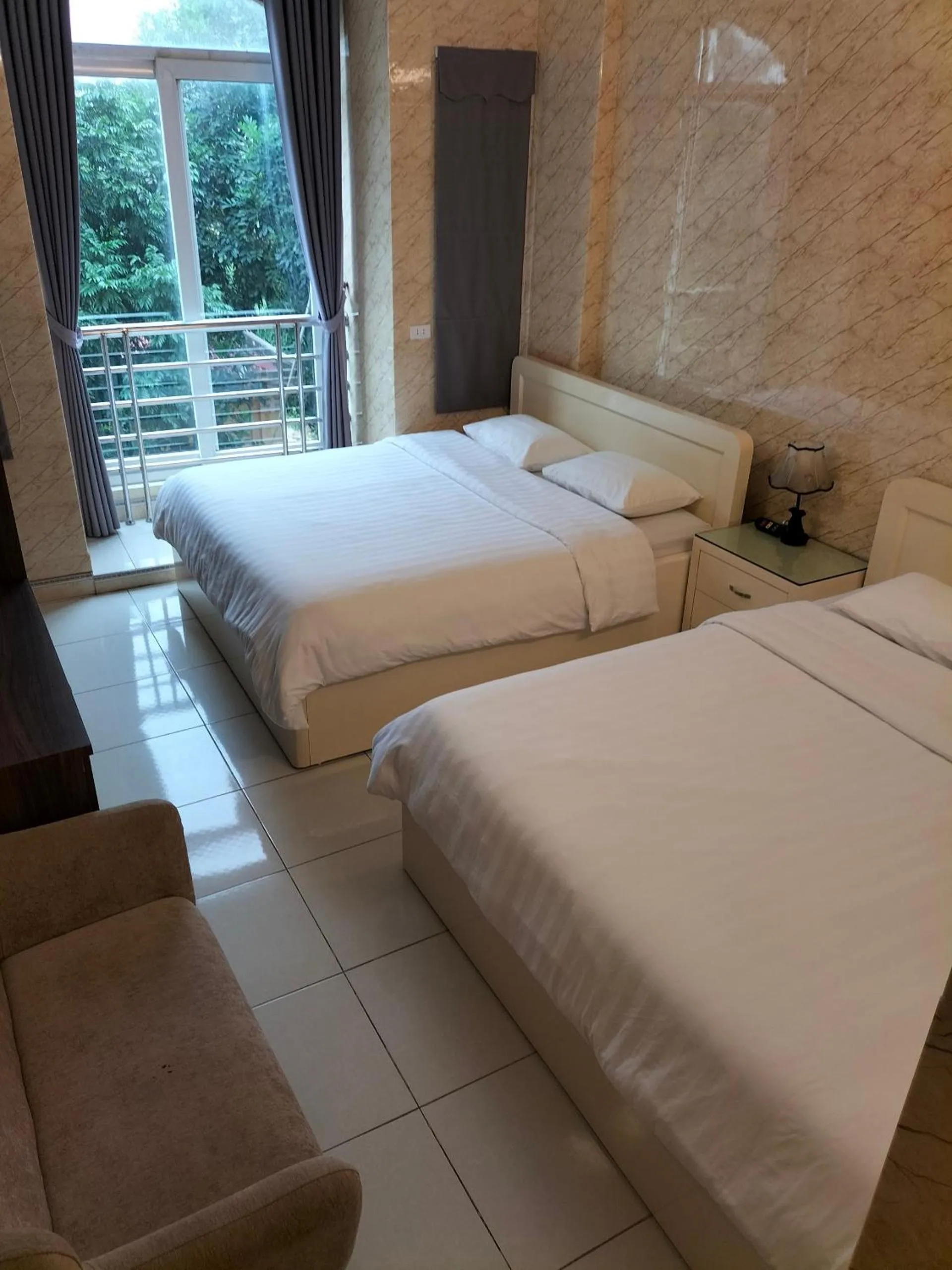 Bed in Sao Mai Cosy Nest-Noi Bai Airport