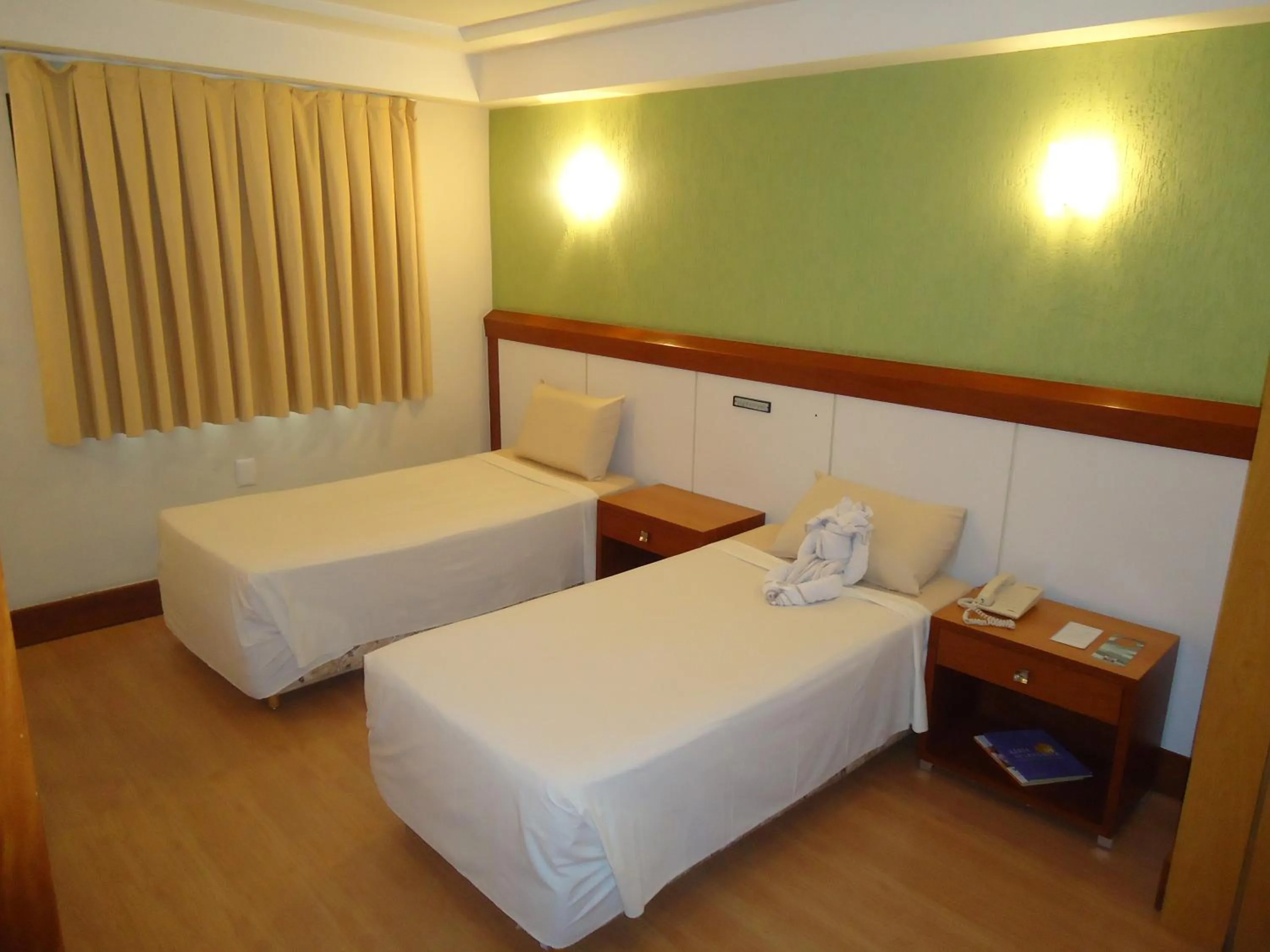 Bed in Hotel Minuano