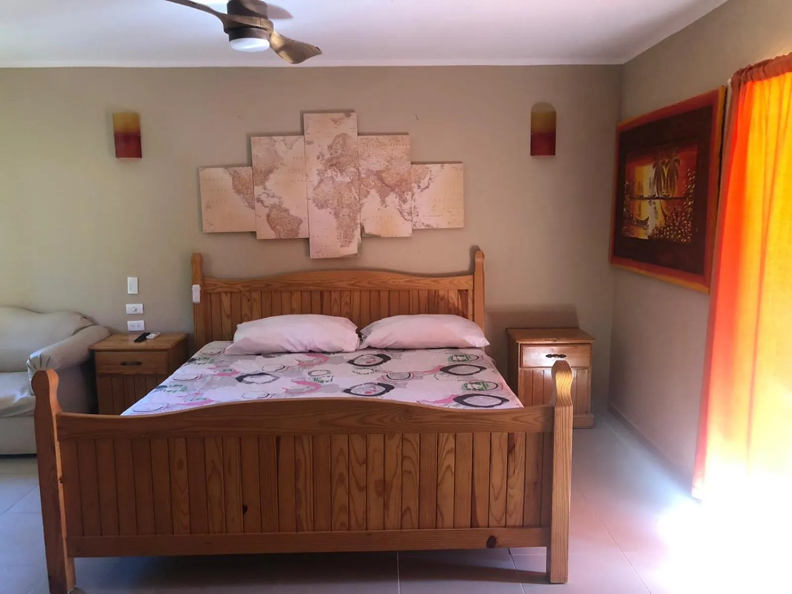 Bedroom, Bed in Hotel Cambri