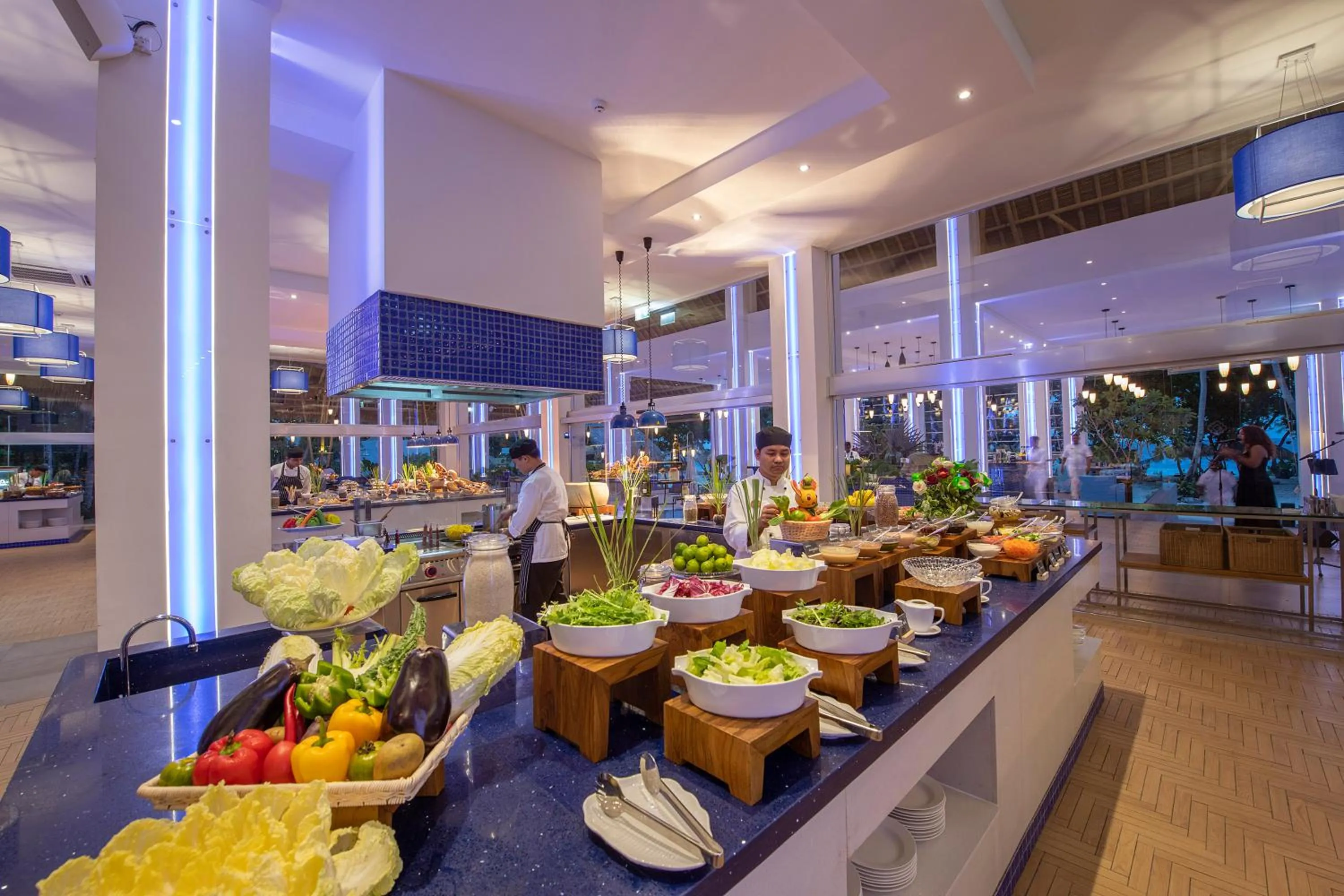 Restaurant/places to eat in Emerald Maldives Resort & Spa-Deluxe All Inclusive