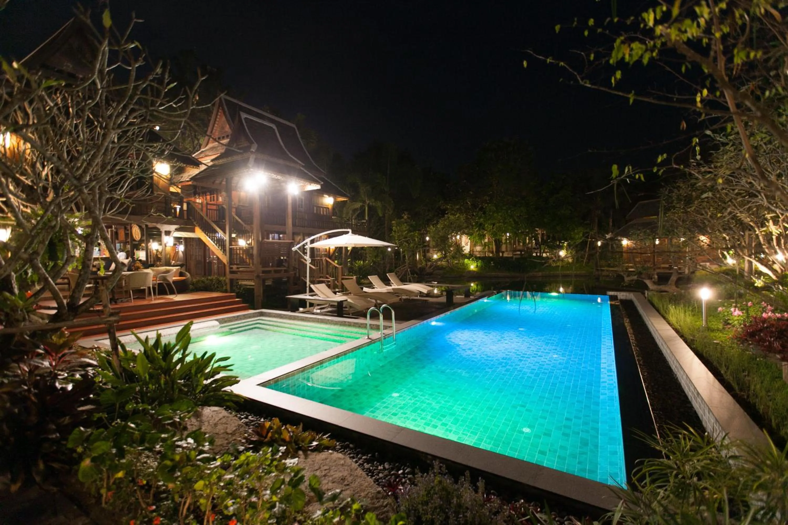 Swimming pool in Baansuwanburi - บ้านสุวรรณบุรี