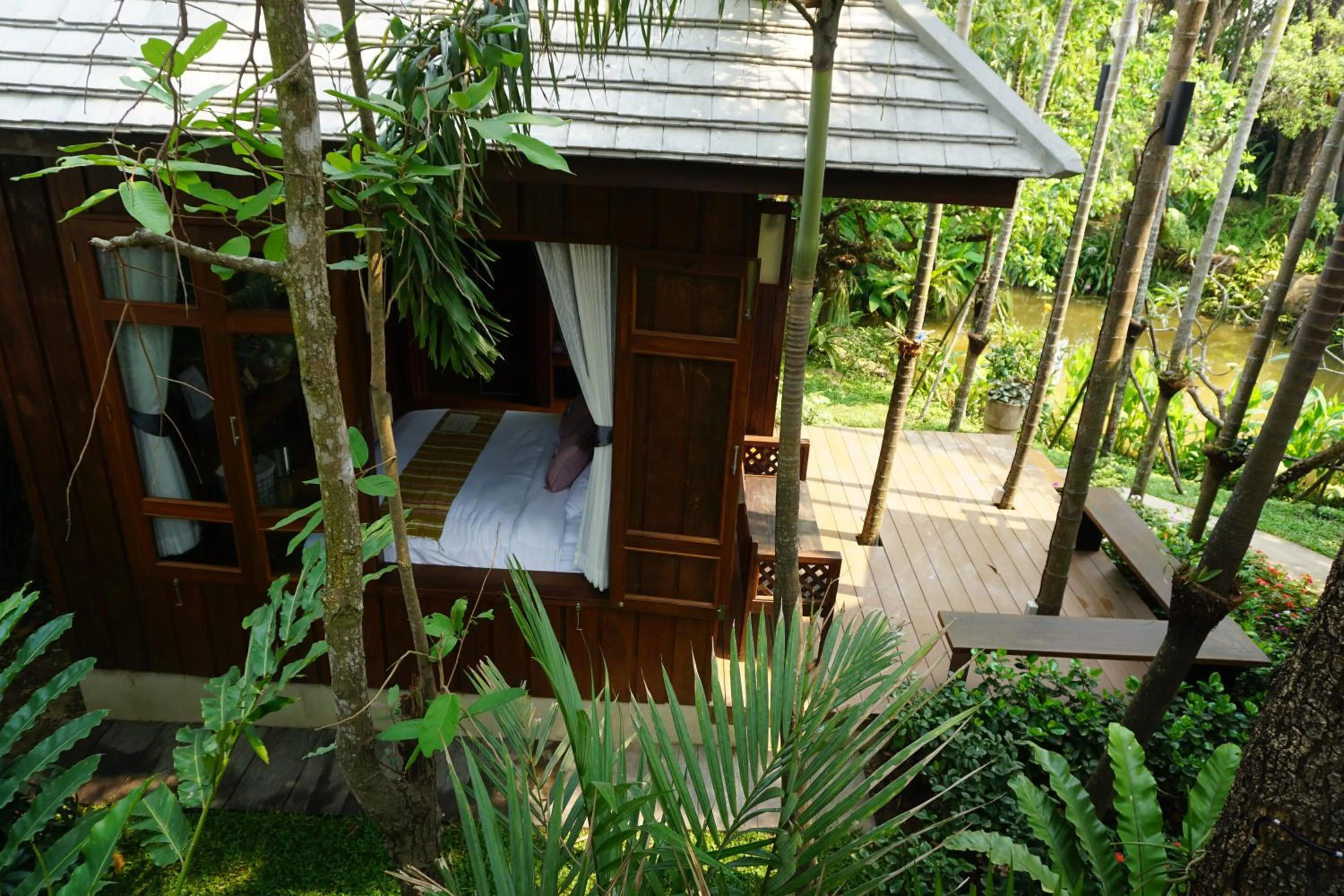 Garden in Baansuwanburi - บ้านสุวรรณบุรี