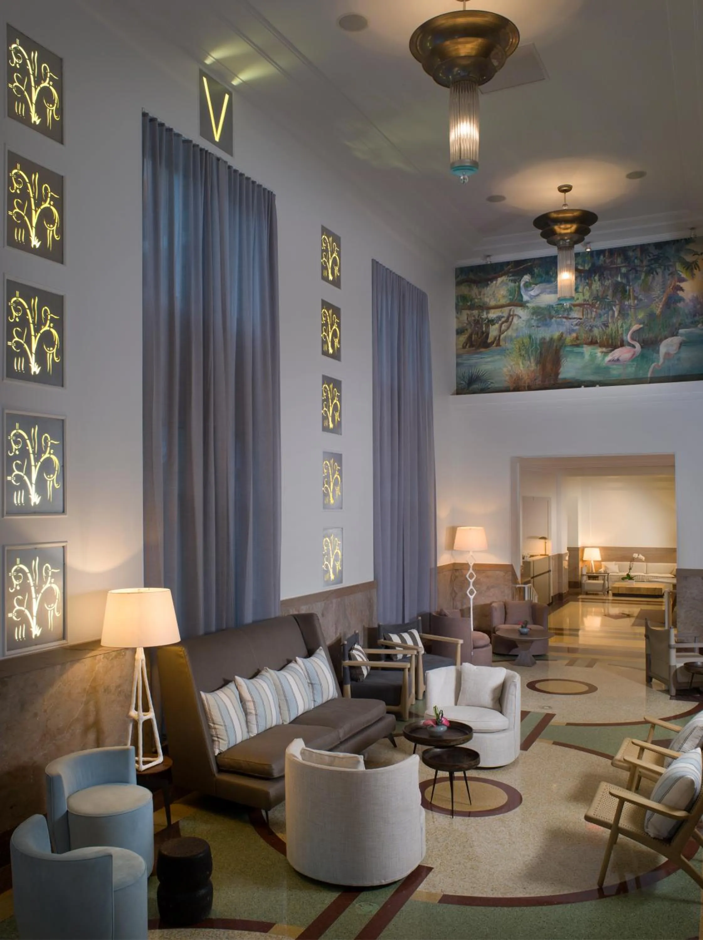 Lobby or reception in Hotel Victor South Beach