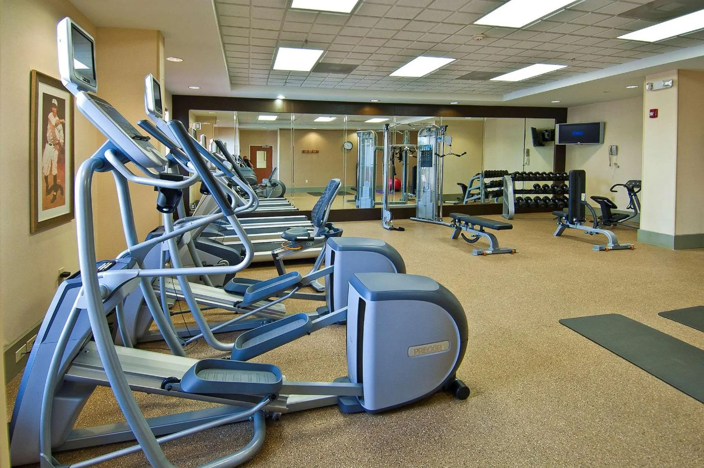 Fitness centre/facilities in Hilton Garden Inn Jackson/Pearl