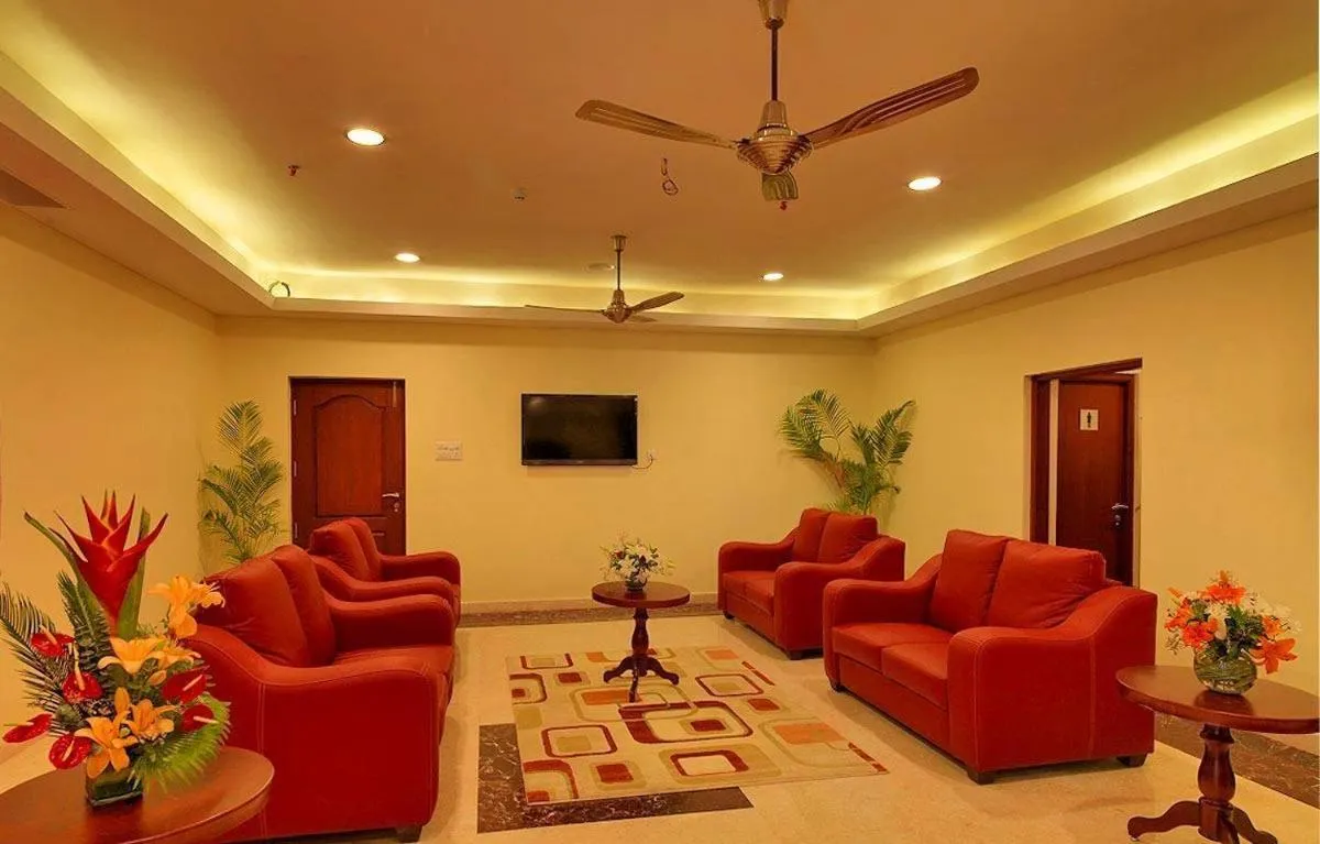 Staff in Dhanunjayas Luxury Hotel