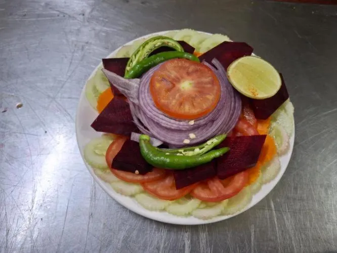 Food and drinks in Dhanunjayas Luxury Hotel