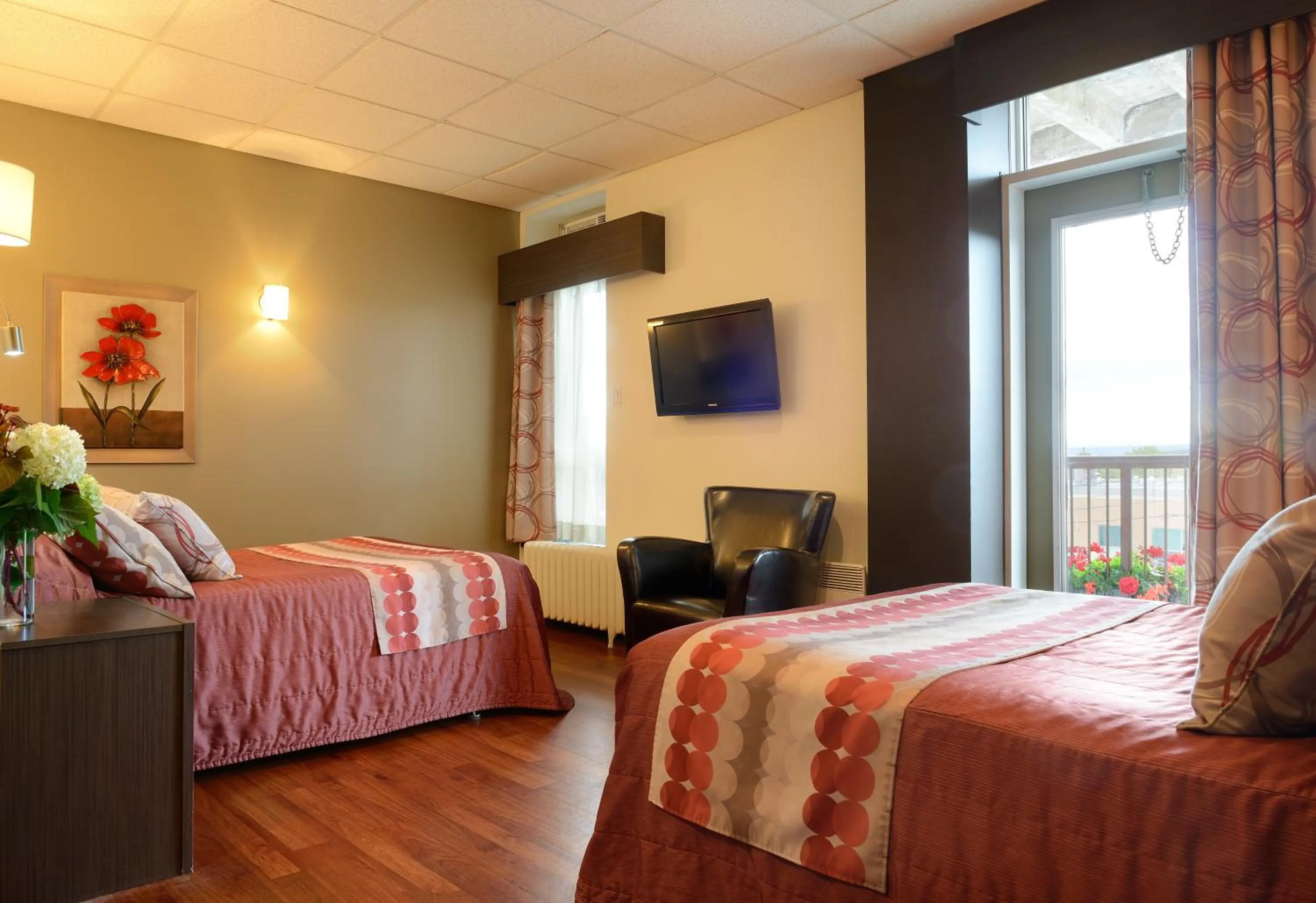 Bedroom, Bed in Hotel du Fjord