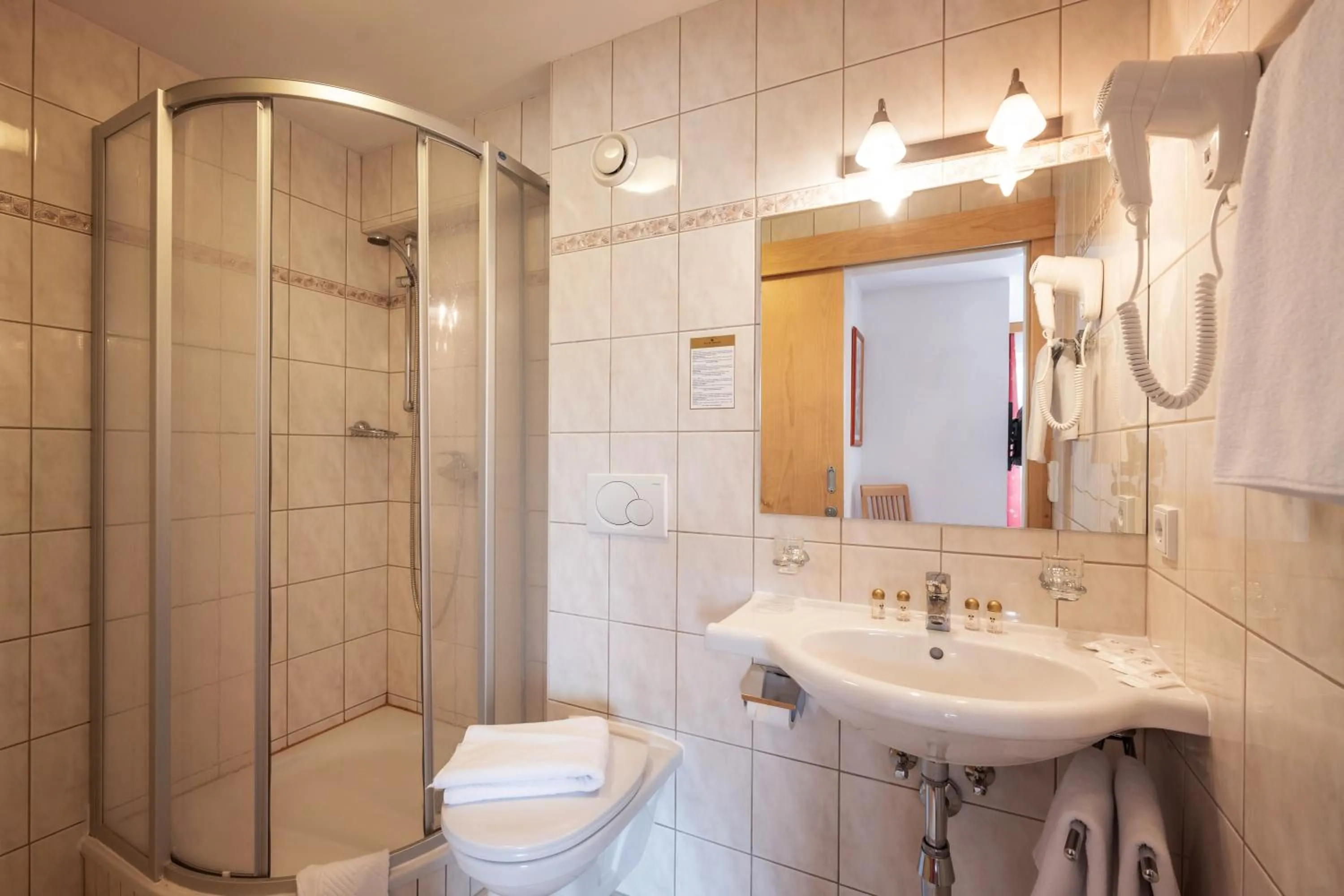 Shower in Alpenhotel Edelweiss