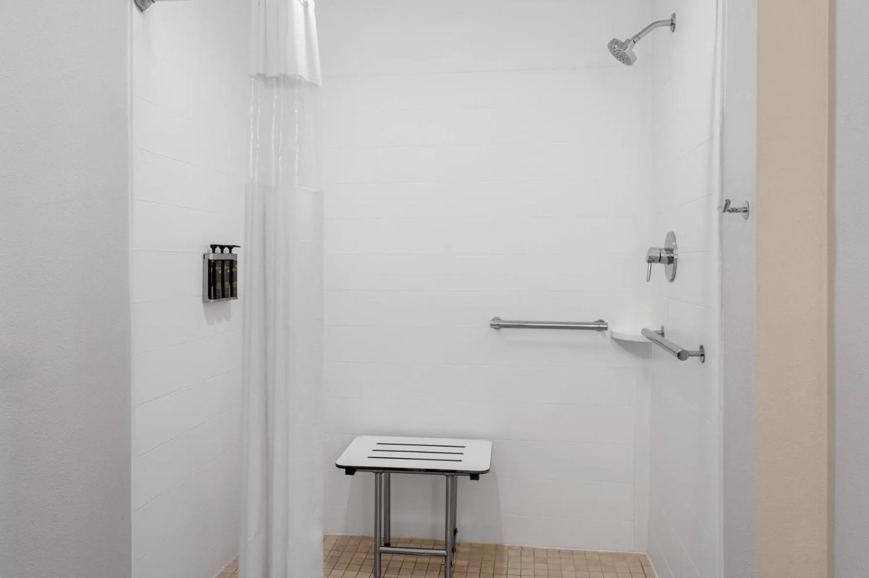 Shower in Hotel South Tampa & Suites