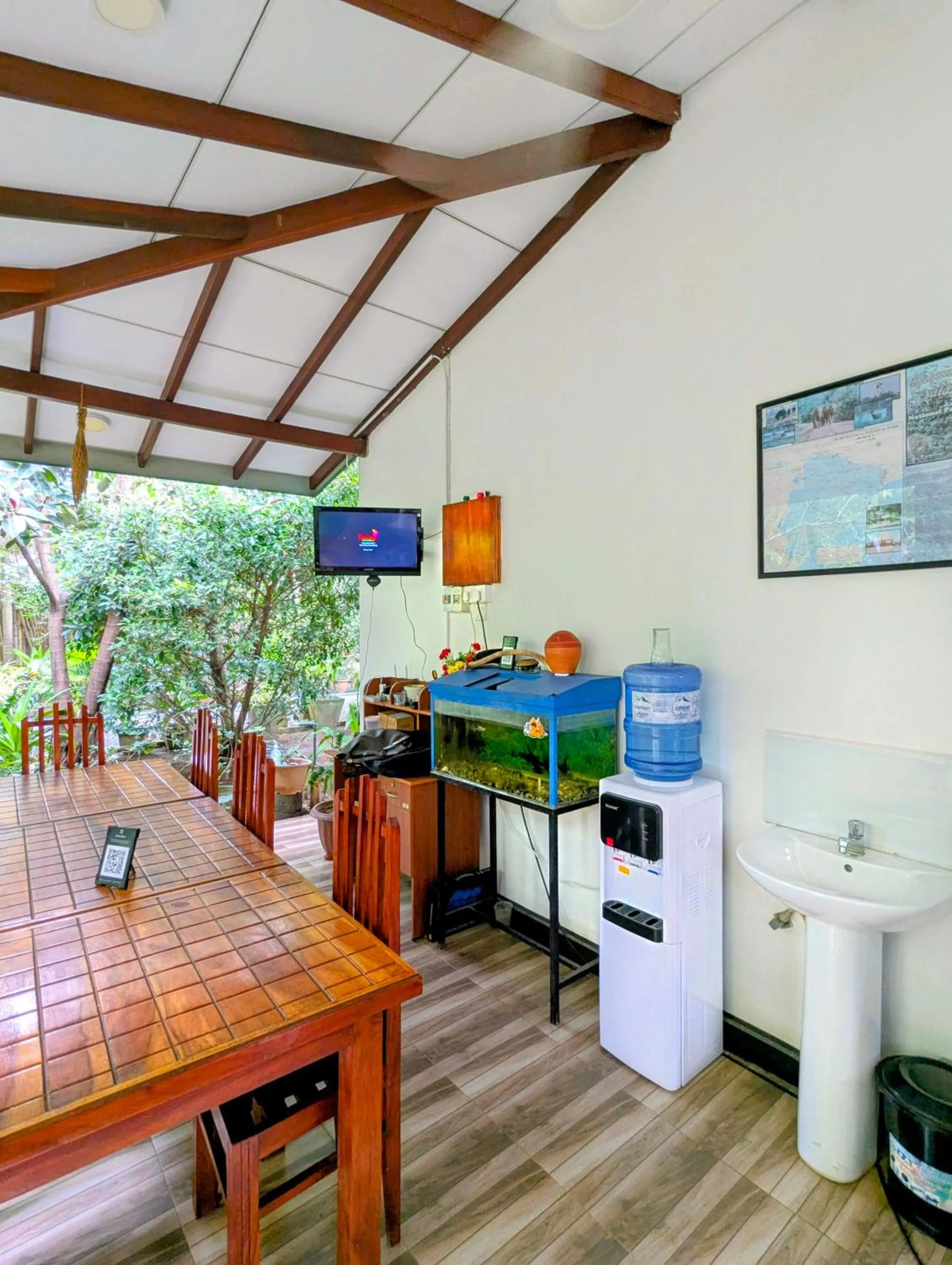 Patio in Nehansa Resort and safari