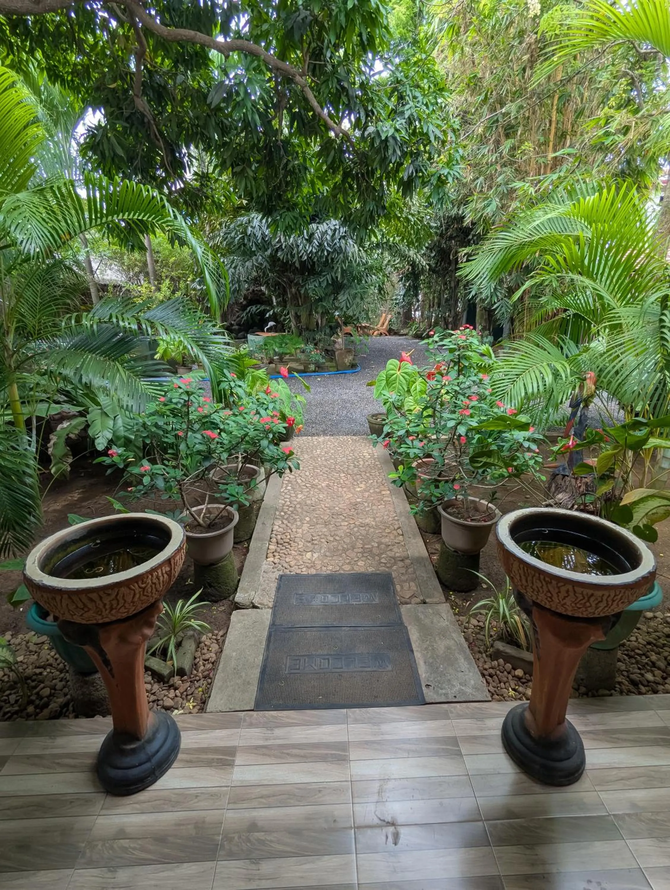 Garden view in Nehansa Resort and safari