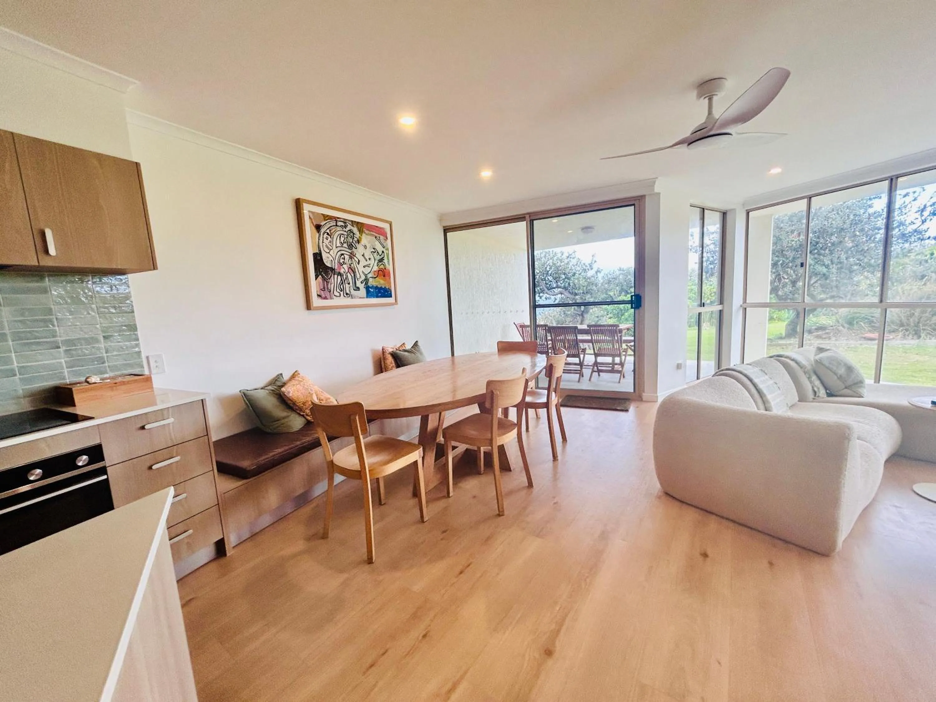 Kitchen or kitchenette in Whalewatch Ocean Beach Resort