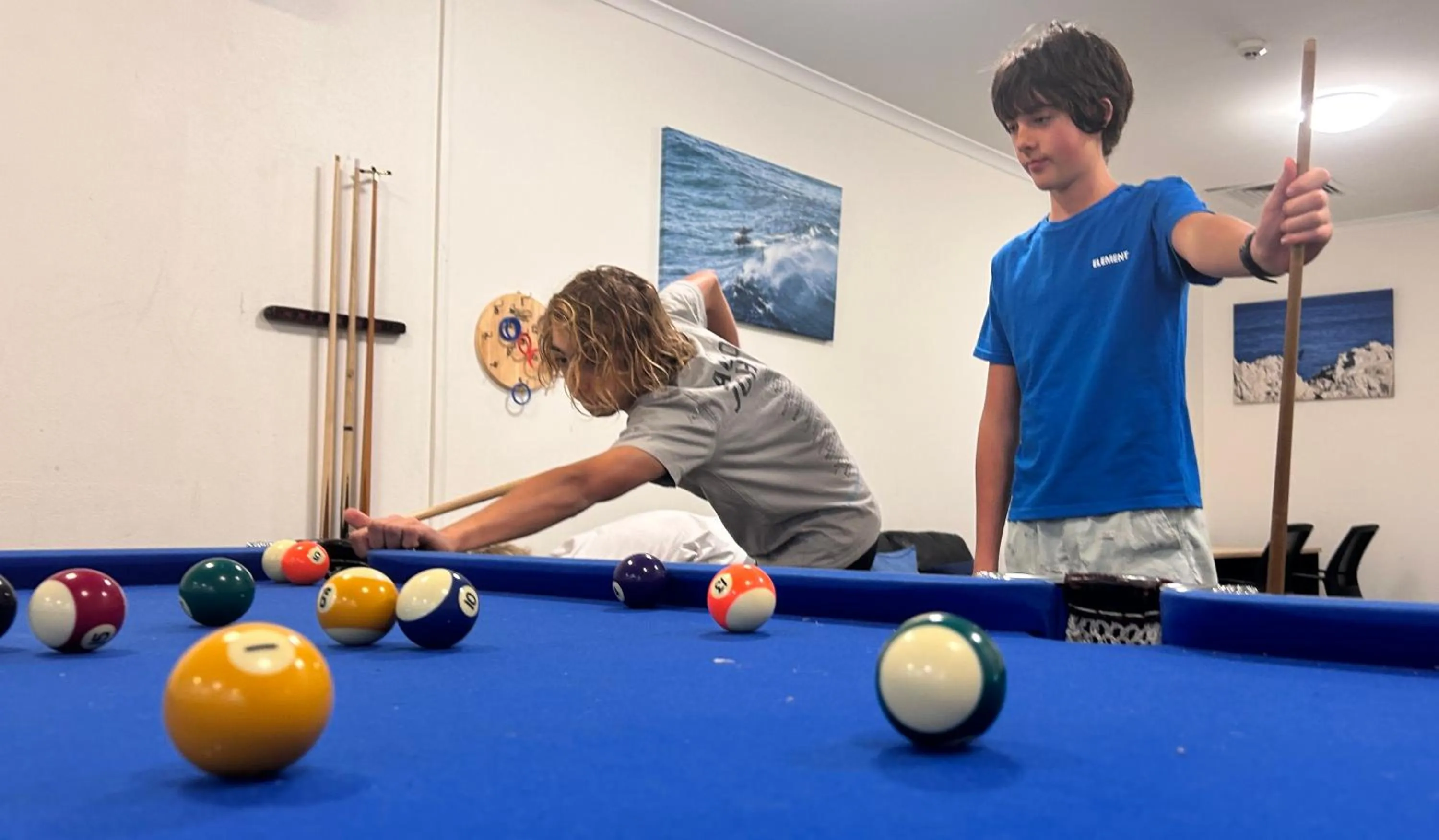 Billiard in Whalewatch Ocean Beach Resort