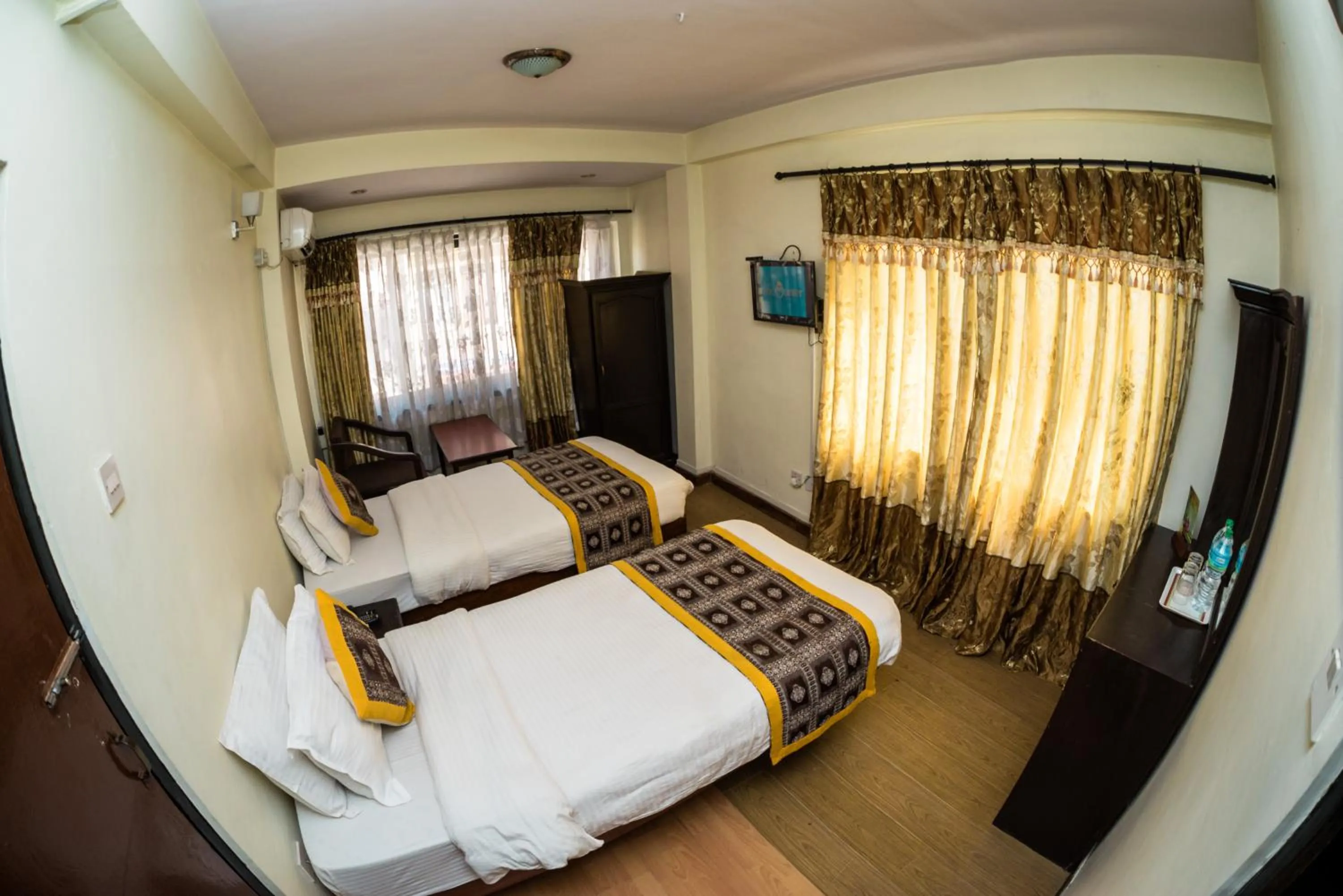 Photo of the whole room, Bed in Hotel Encounter Nepal & Spa