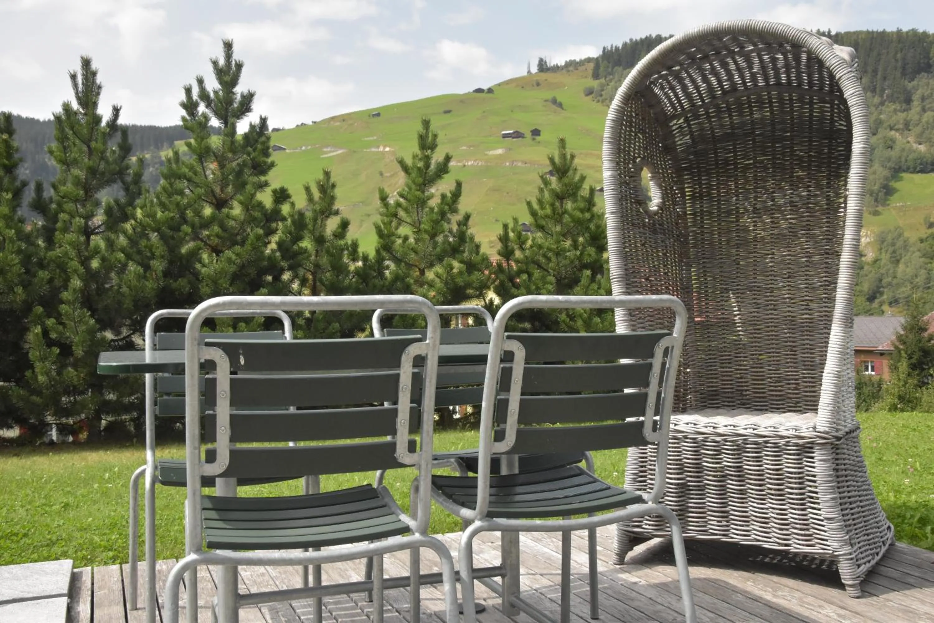 Property building in Hotel Vallatscha