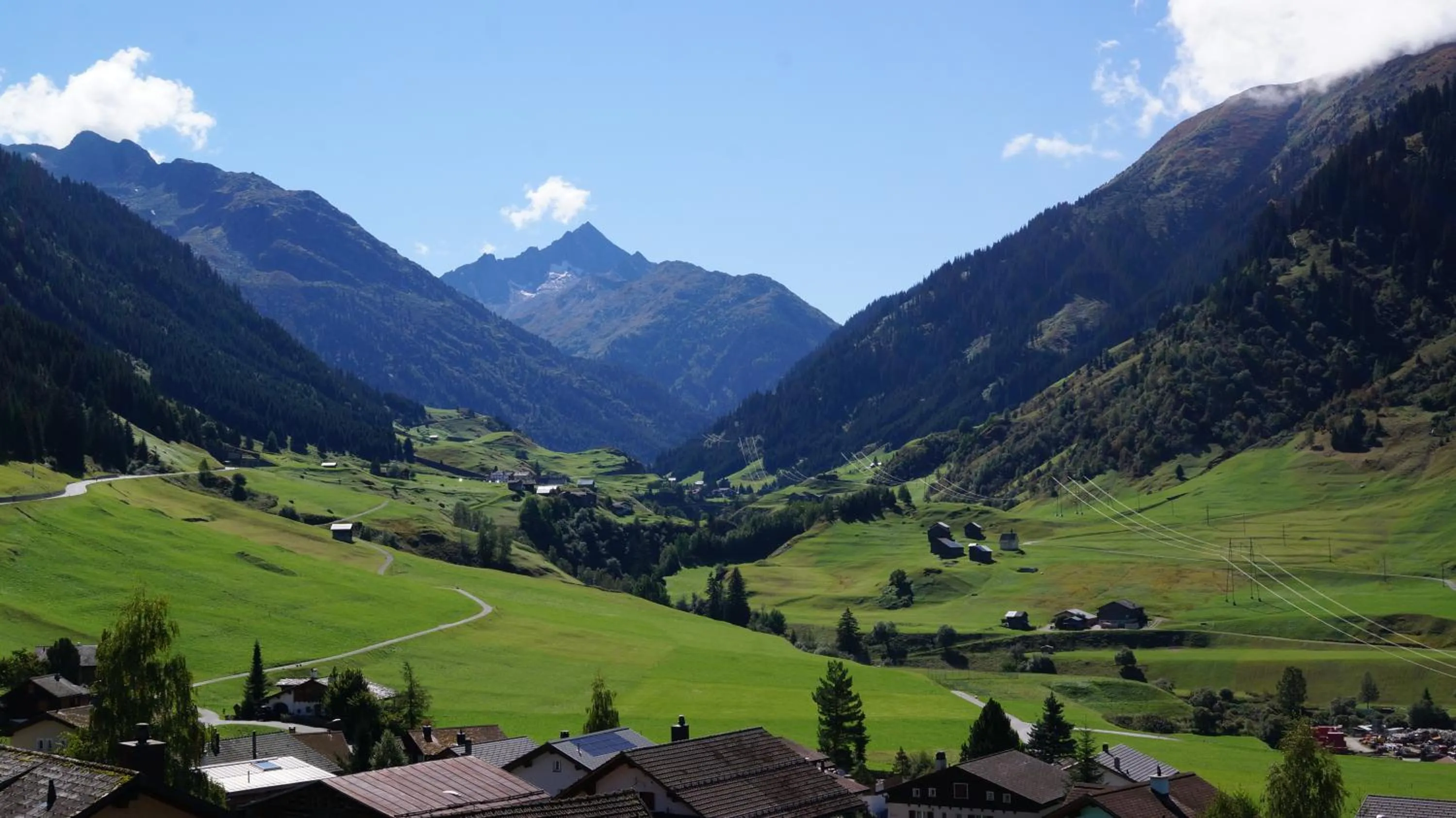 Natural landscape in Hotel Vallatscha