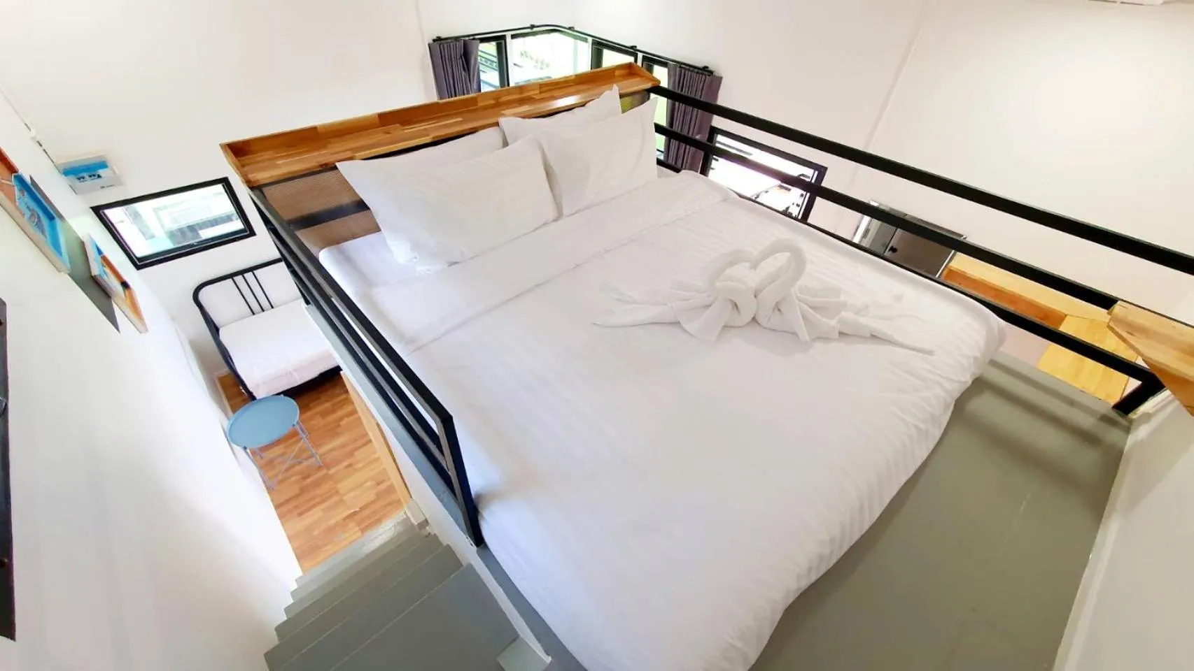 Bed in Phu Sumphao Valley ภูสำเภา วัลเลย์ รีสอร์ต