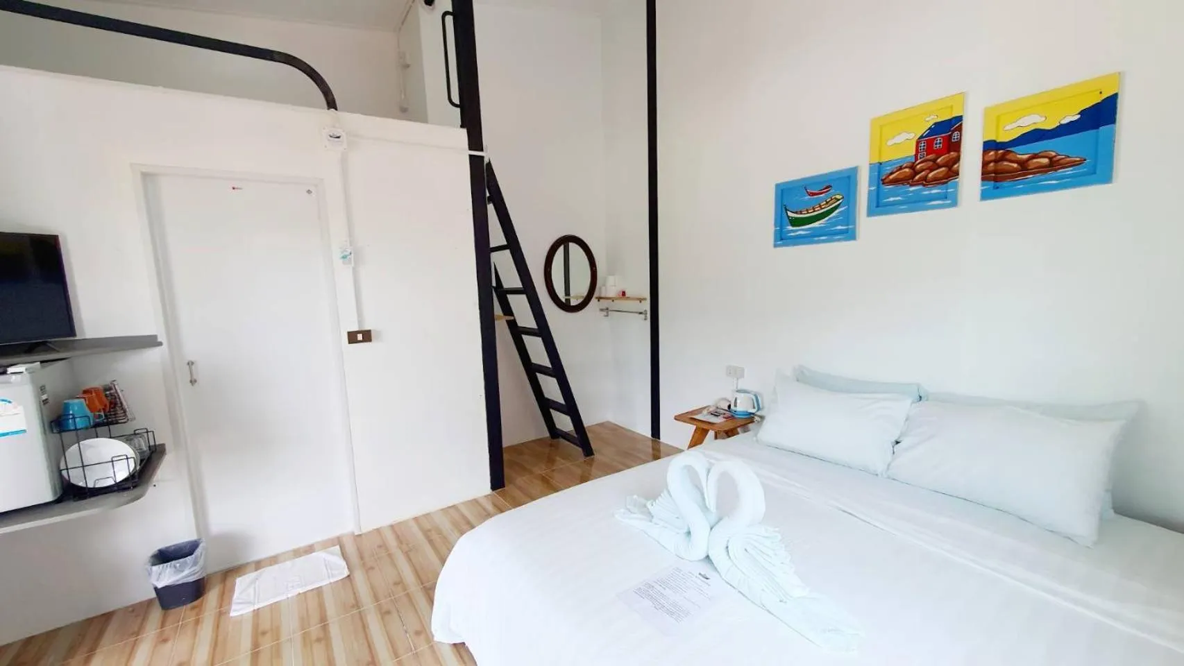 Bedroom, Bed in Phu Sumphao Valley ภูสำเภา วัลเลย์ รีสอร์ต