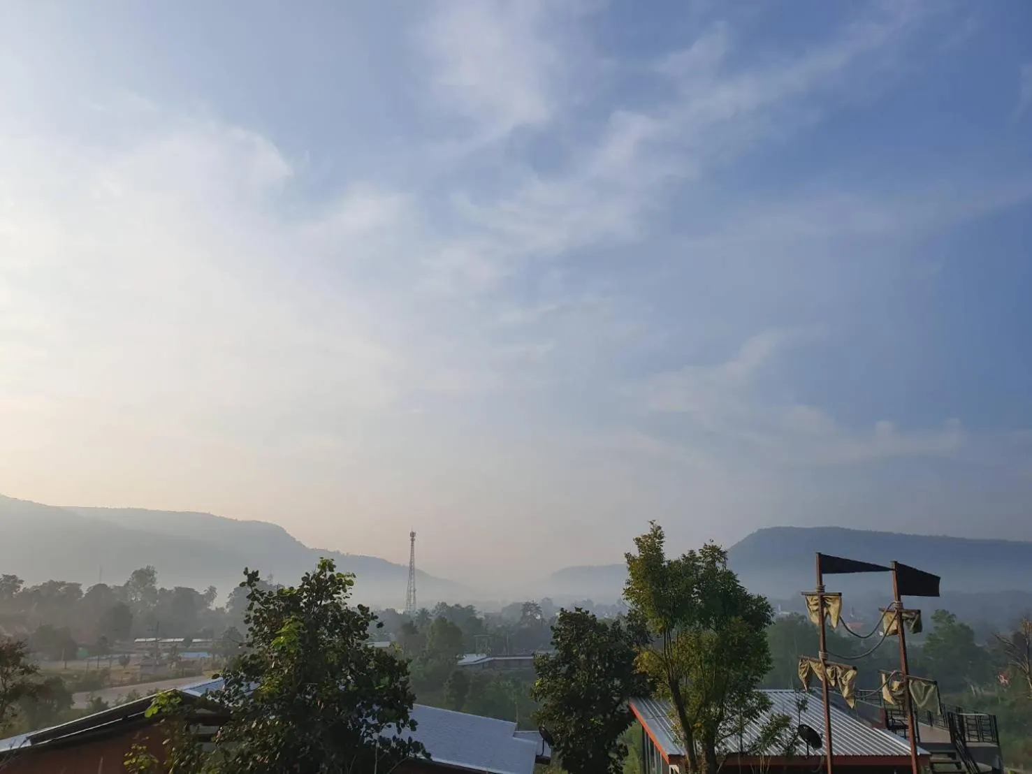 Mountain view in Phu Sumphao Valley ภูสำเภา วัลเลย์ รีสอร์ต