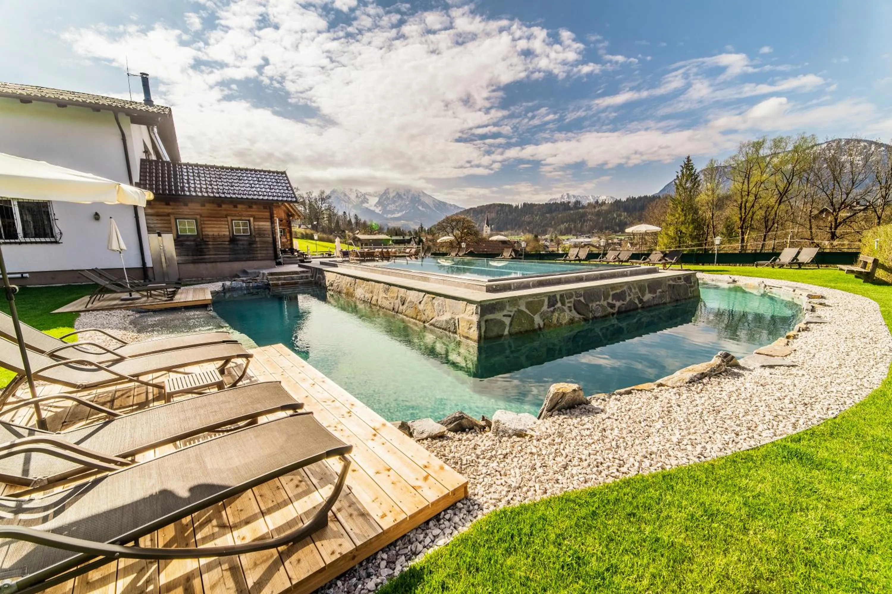 Swimming pool in Spa&Aktiv Hotel Lavendel