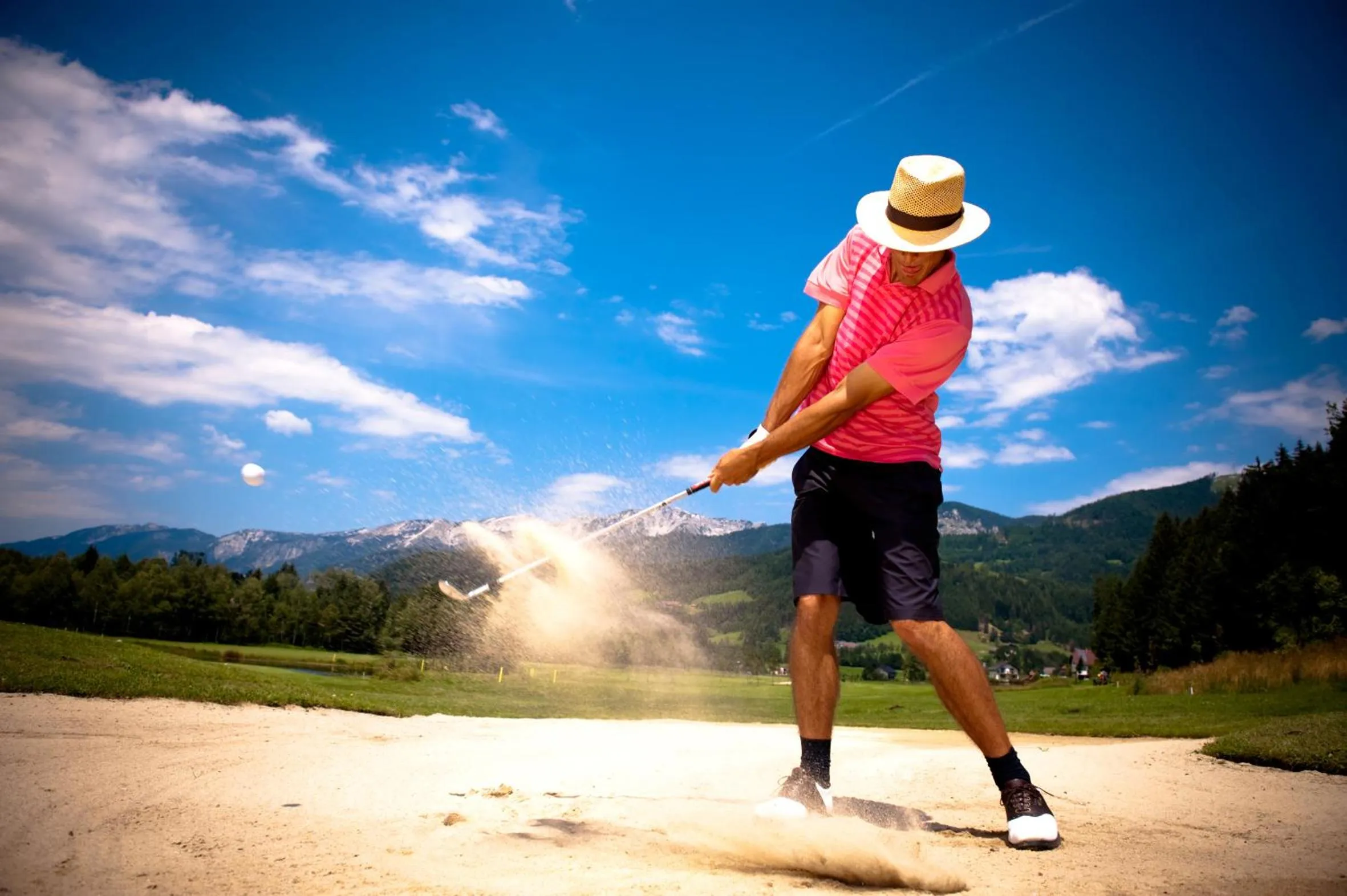 Golfcourse in Spa&Aktiv Hotel Lavendel