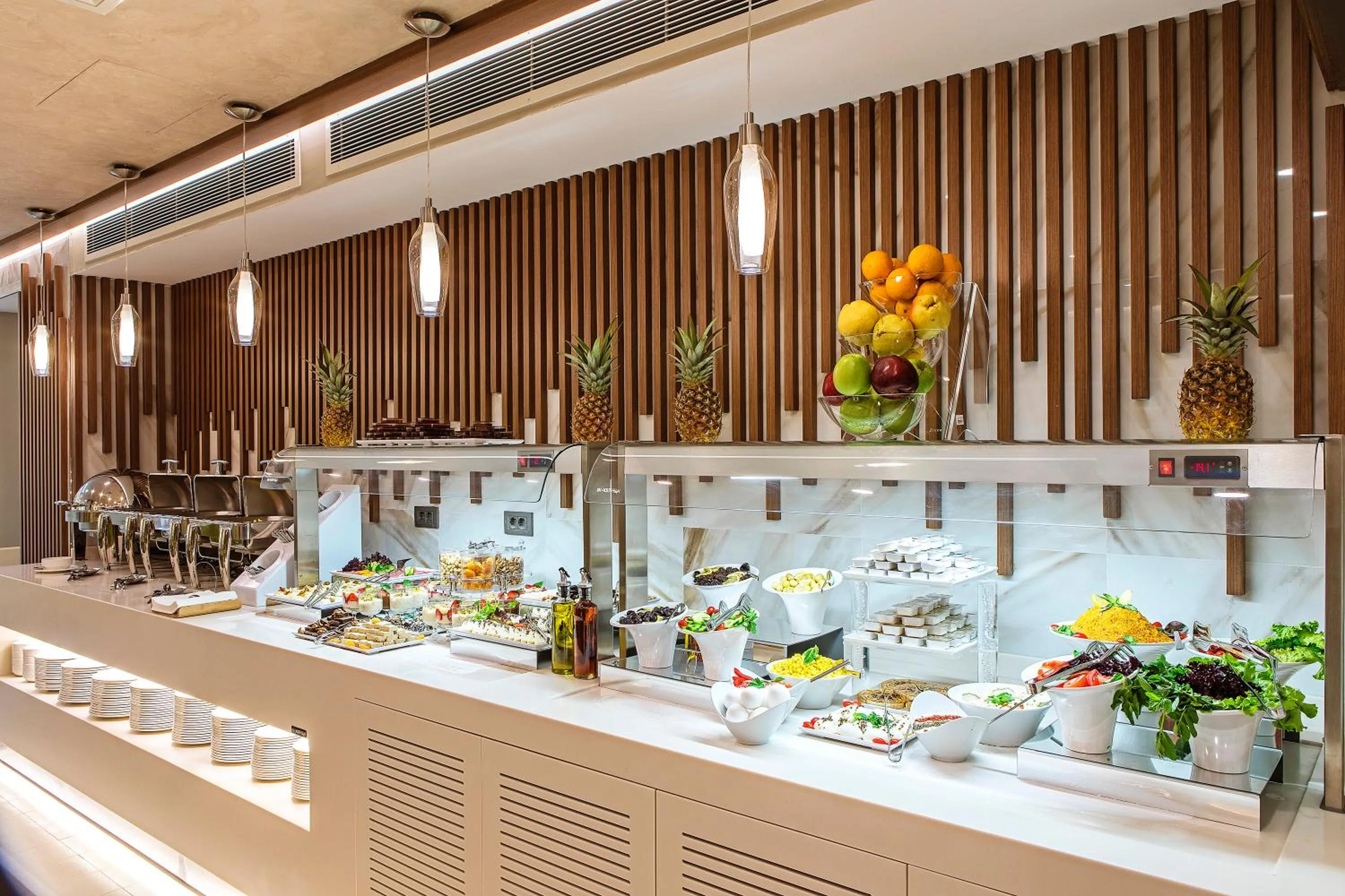 Breakfast in Mukarnas Taksim Hotel