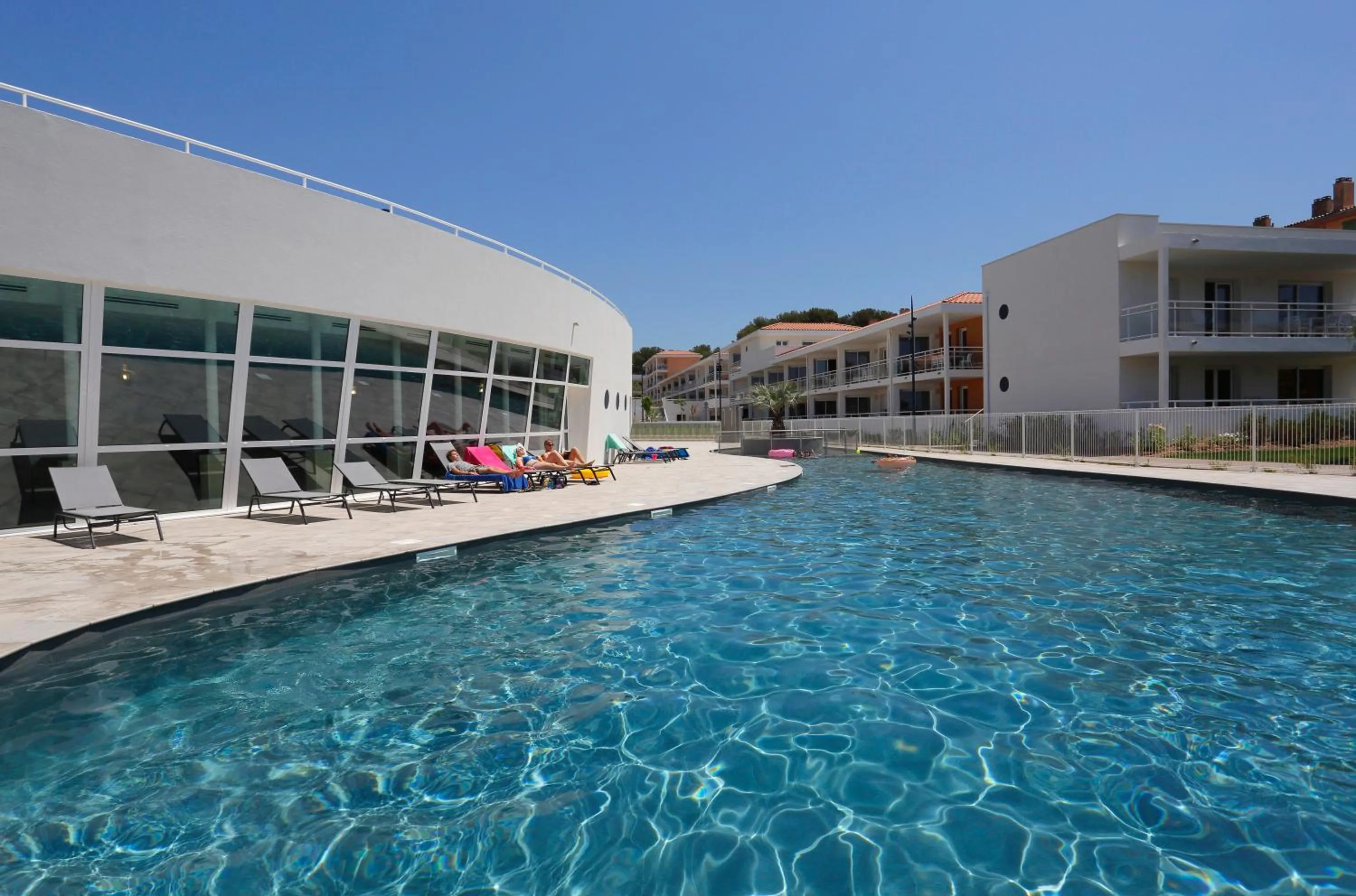 Swimming pool in Résidence Néméa Le Cap Azur