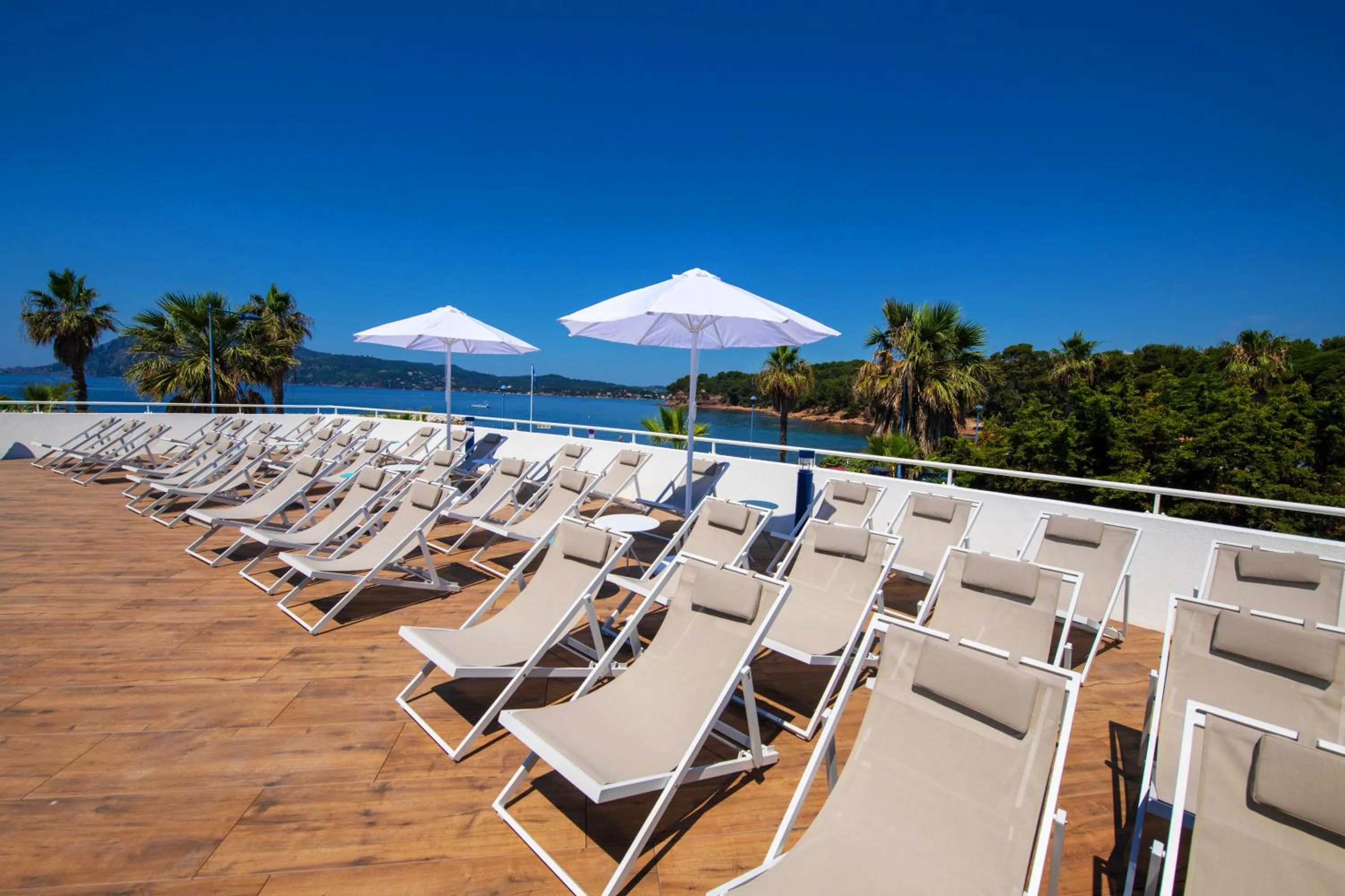 Solarium in Résidence Néméa Le Cap Azur