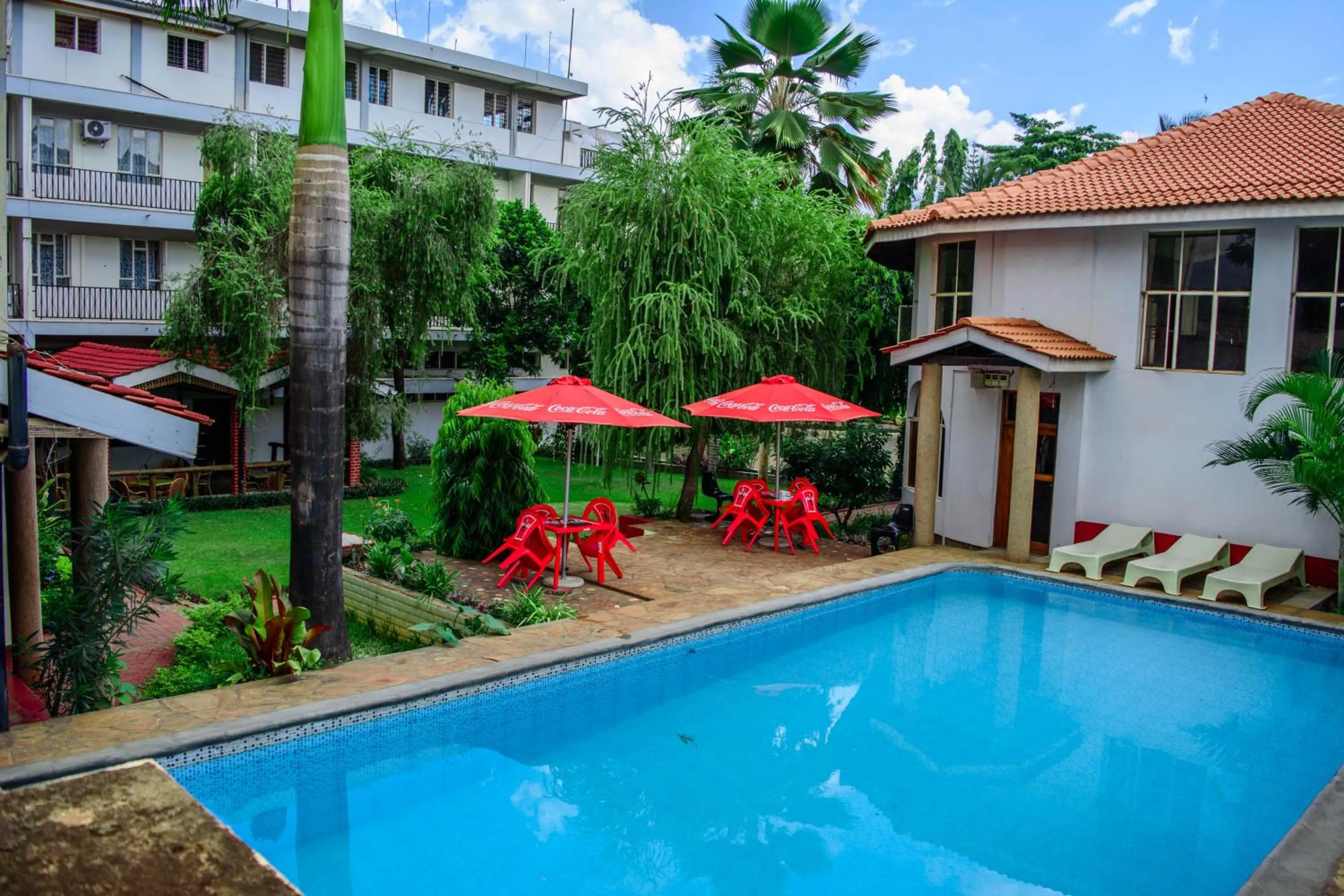 Garden view in Kilimanjaro Crane Hotels & Safaris