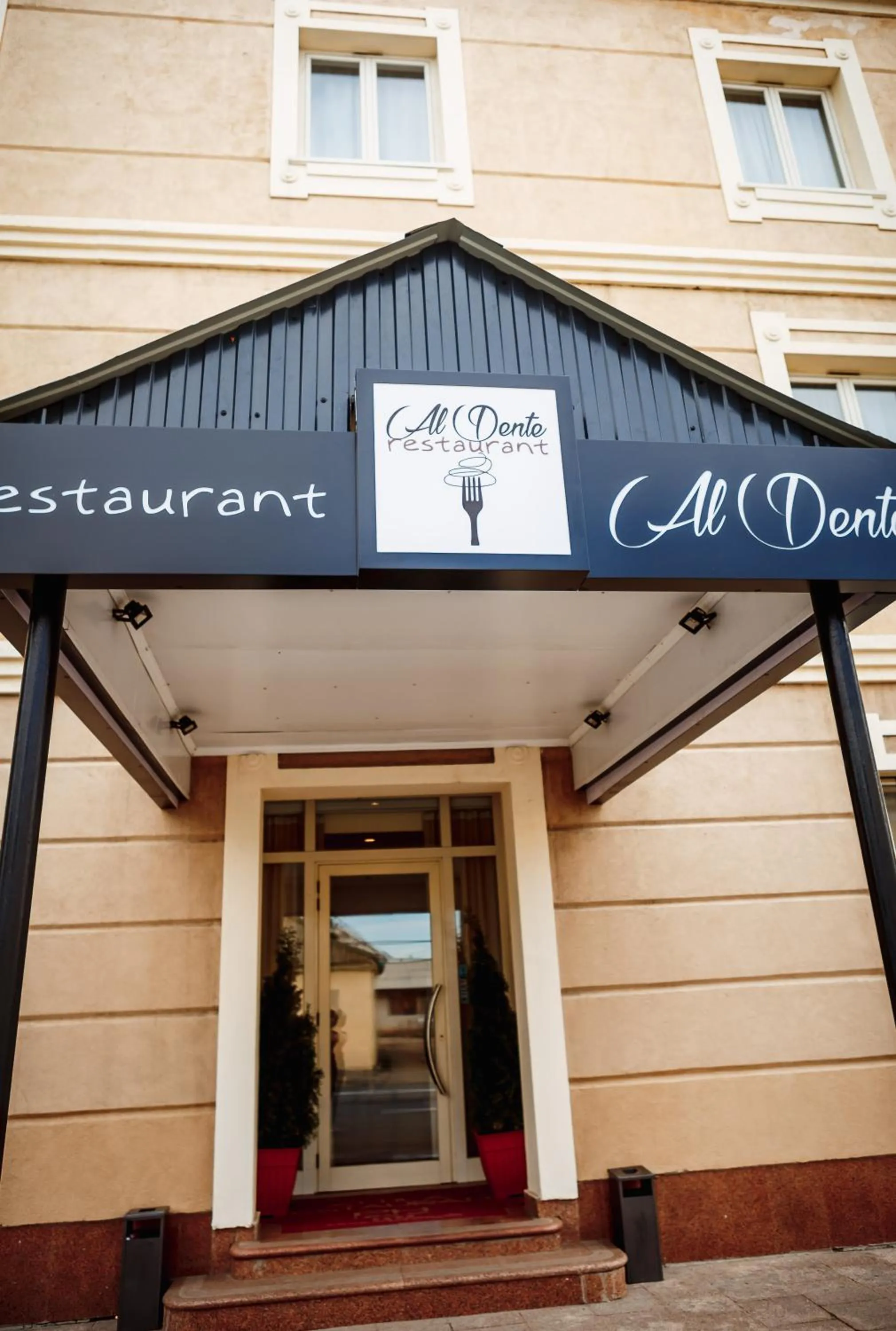 Property building in Hotel Pushkin