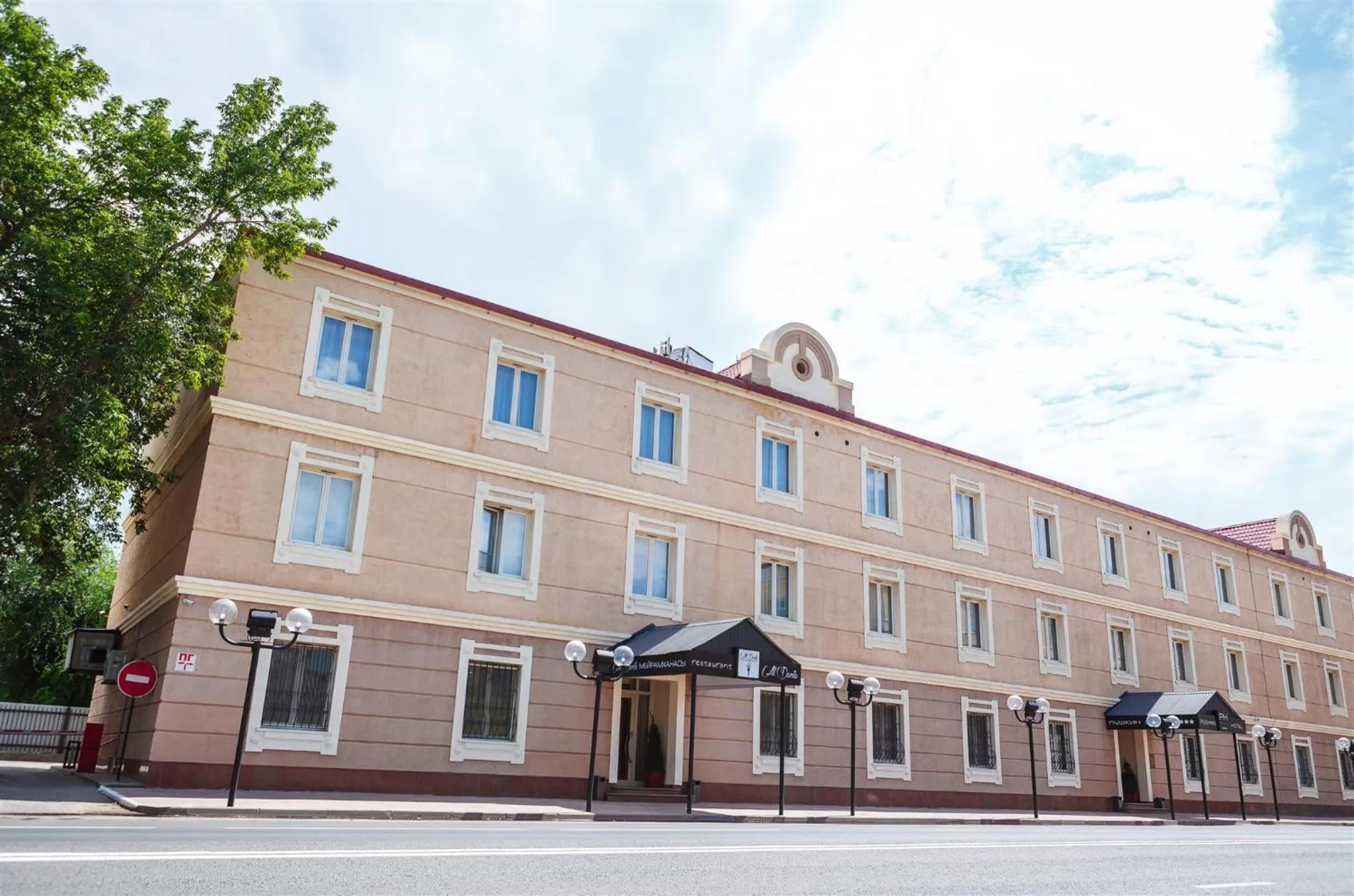 Property building in Hotel Pushkin