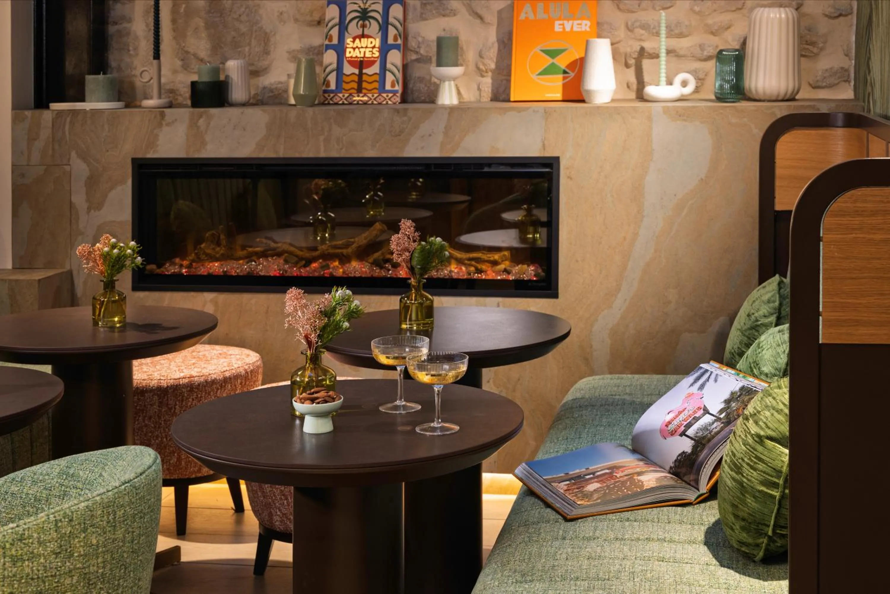 Lounge or bar in Hôtel Théorème