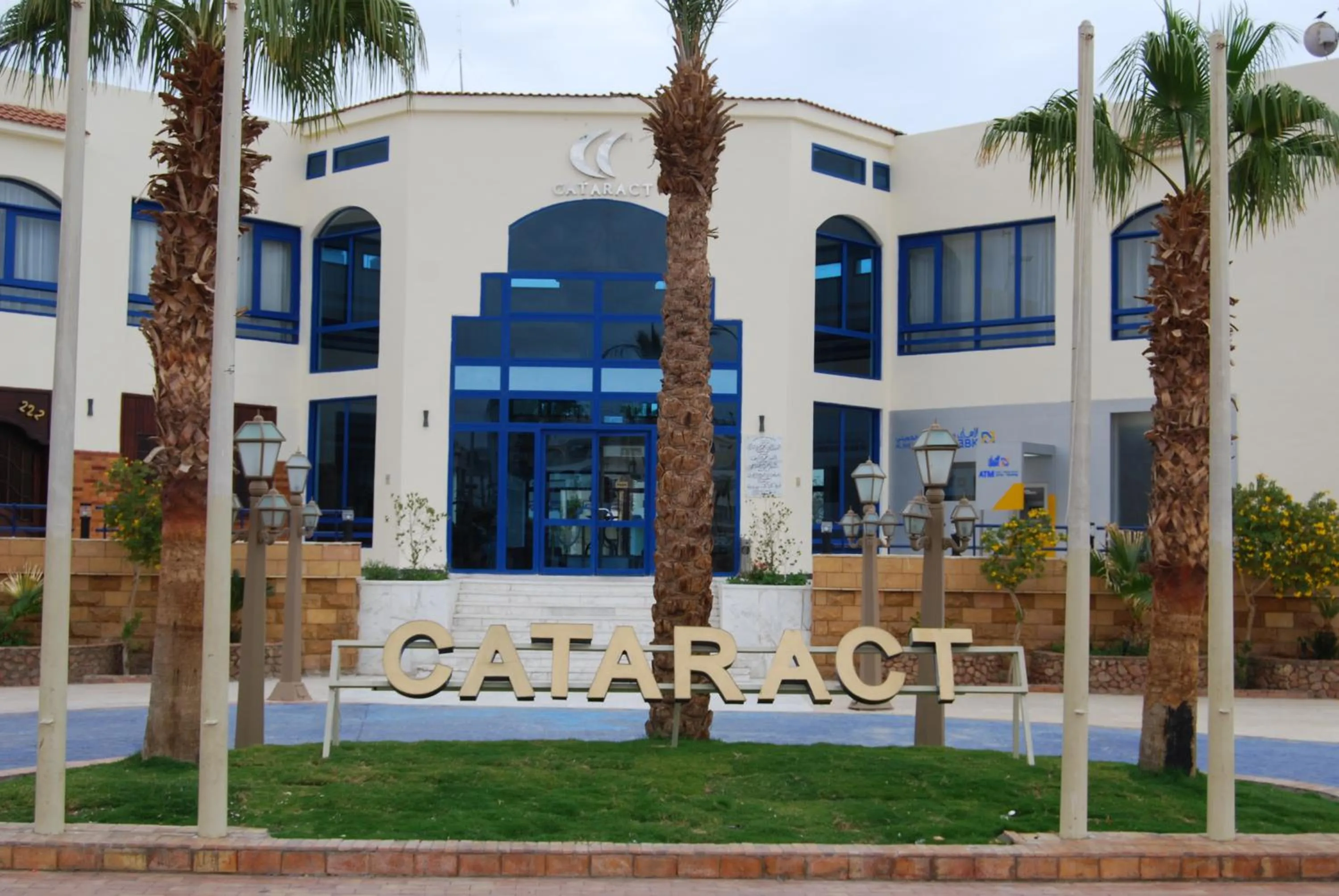 Property building in Cataract Resort & Aqua Park Naama Bay