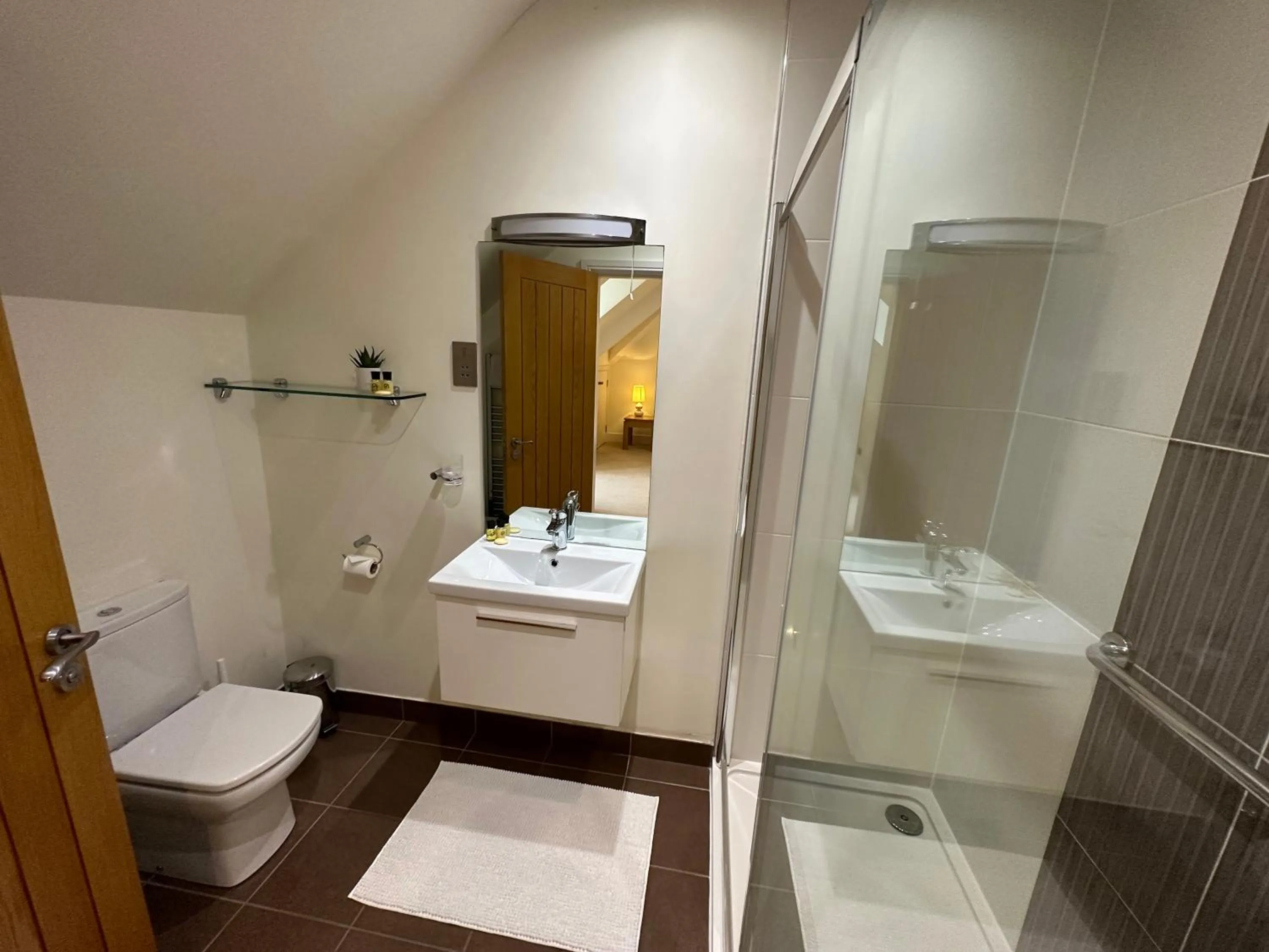 Shower in Meadows Barn