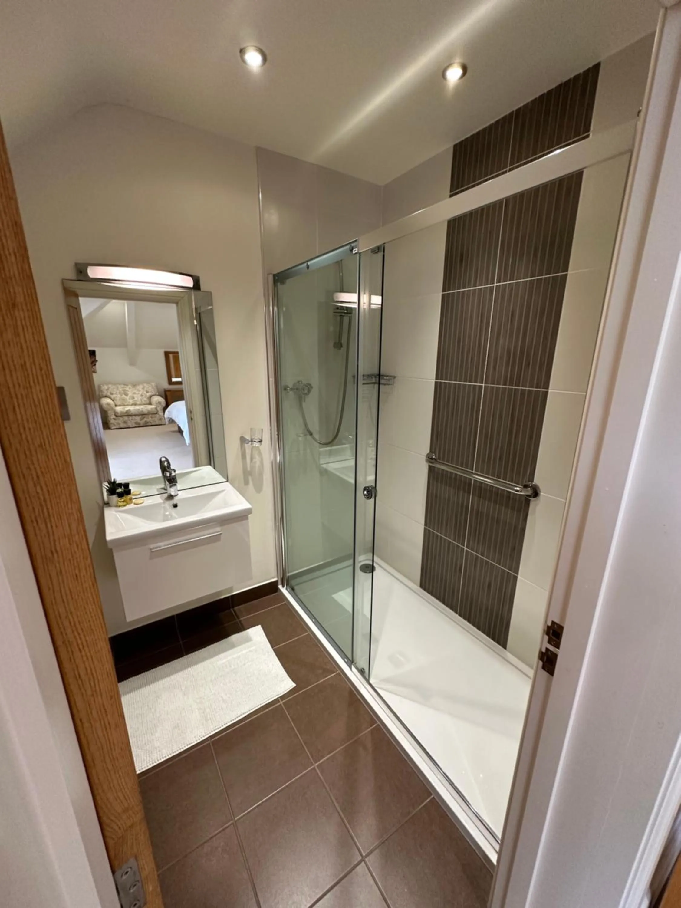 Shower in Meadows Barn