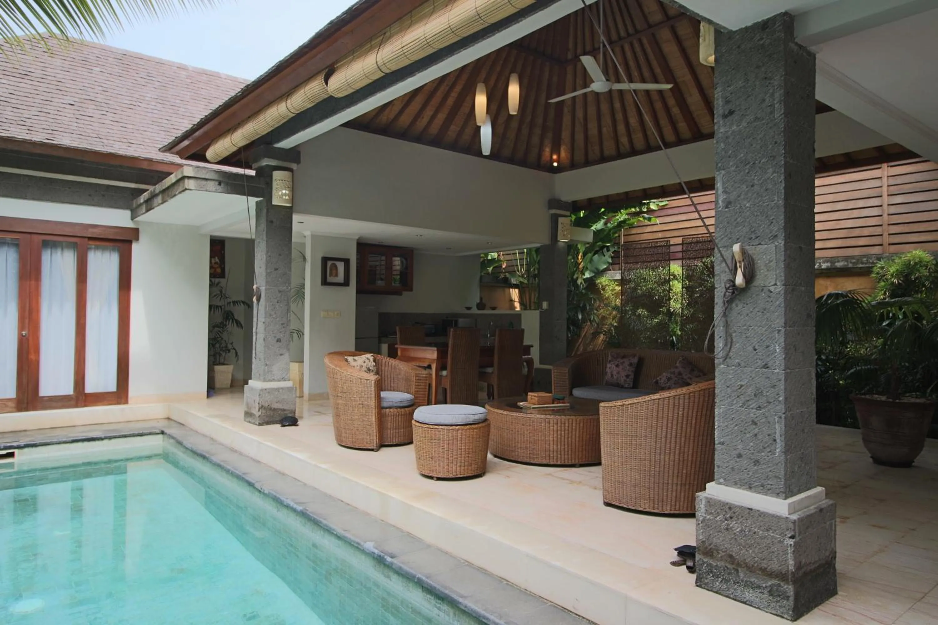 Patio in The Buah Bali Villas