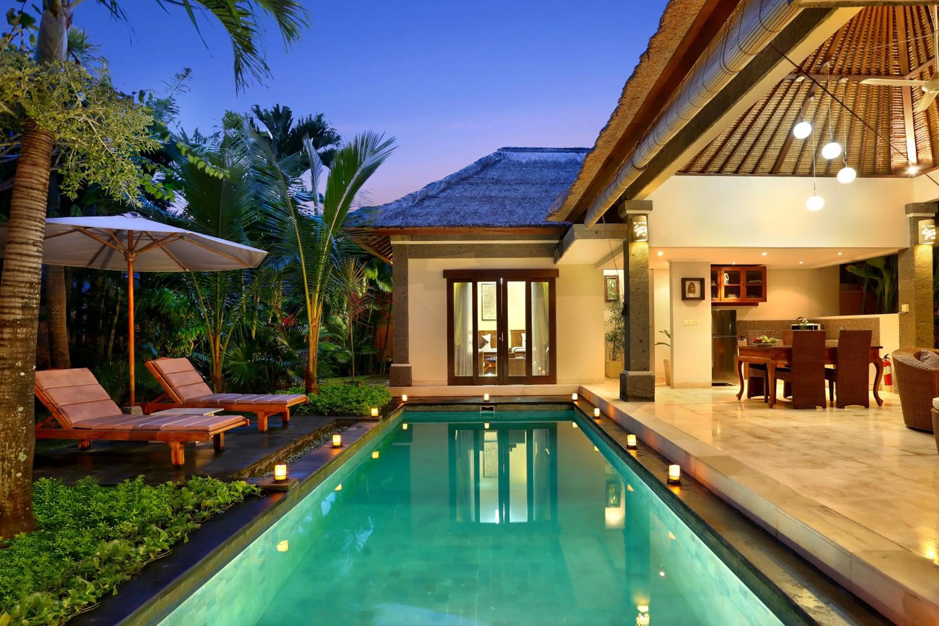 Swimming pool in The Buah Bali Villas