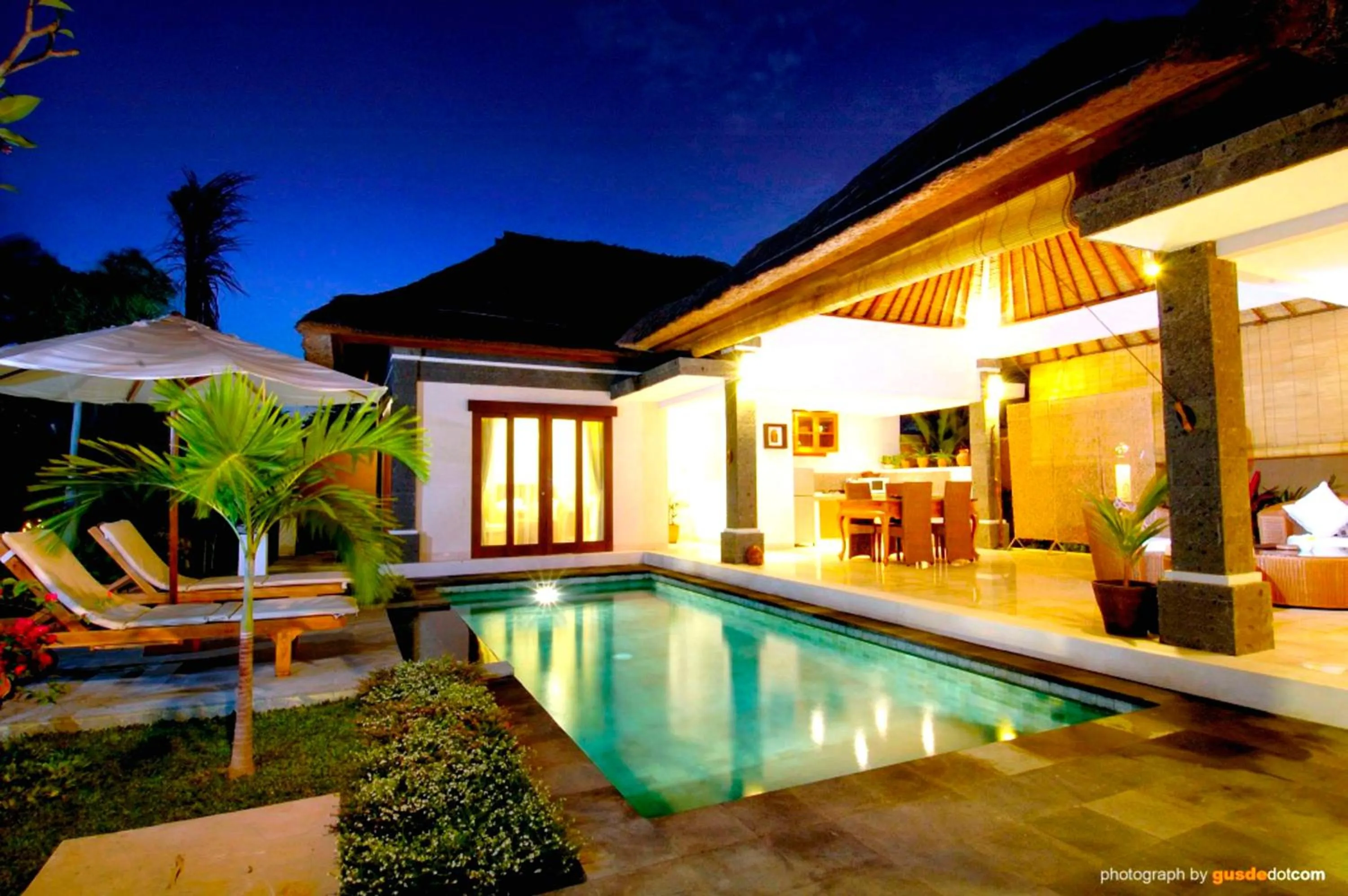 Swimming pool in The Buah Bali Villas