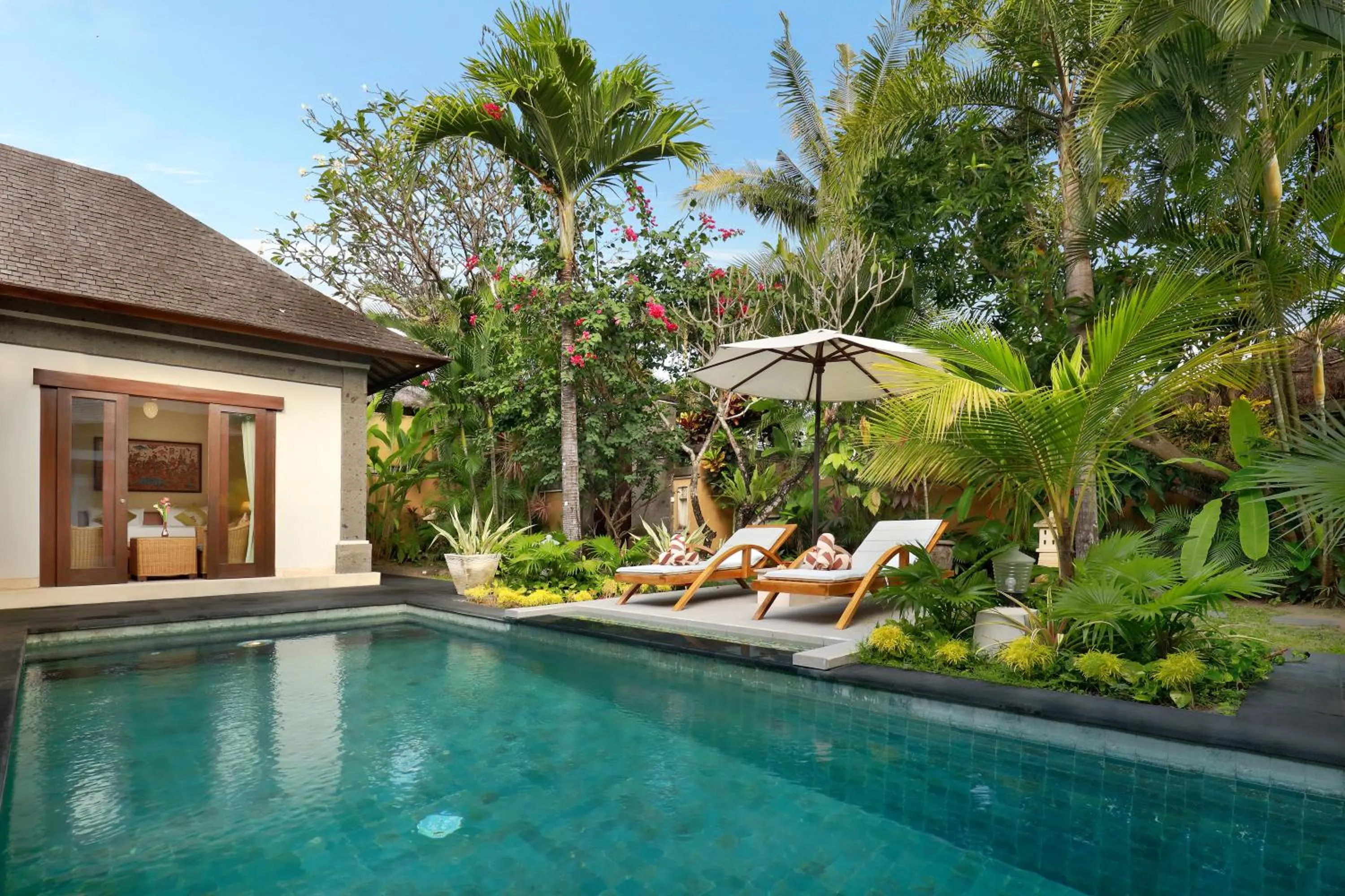 Garden in The Buah Bali Villas