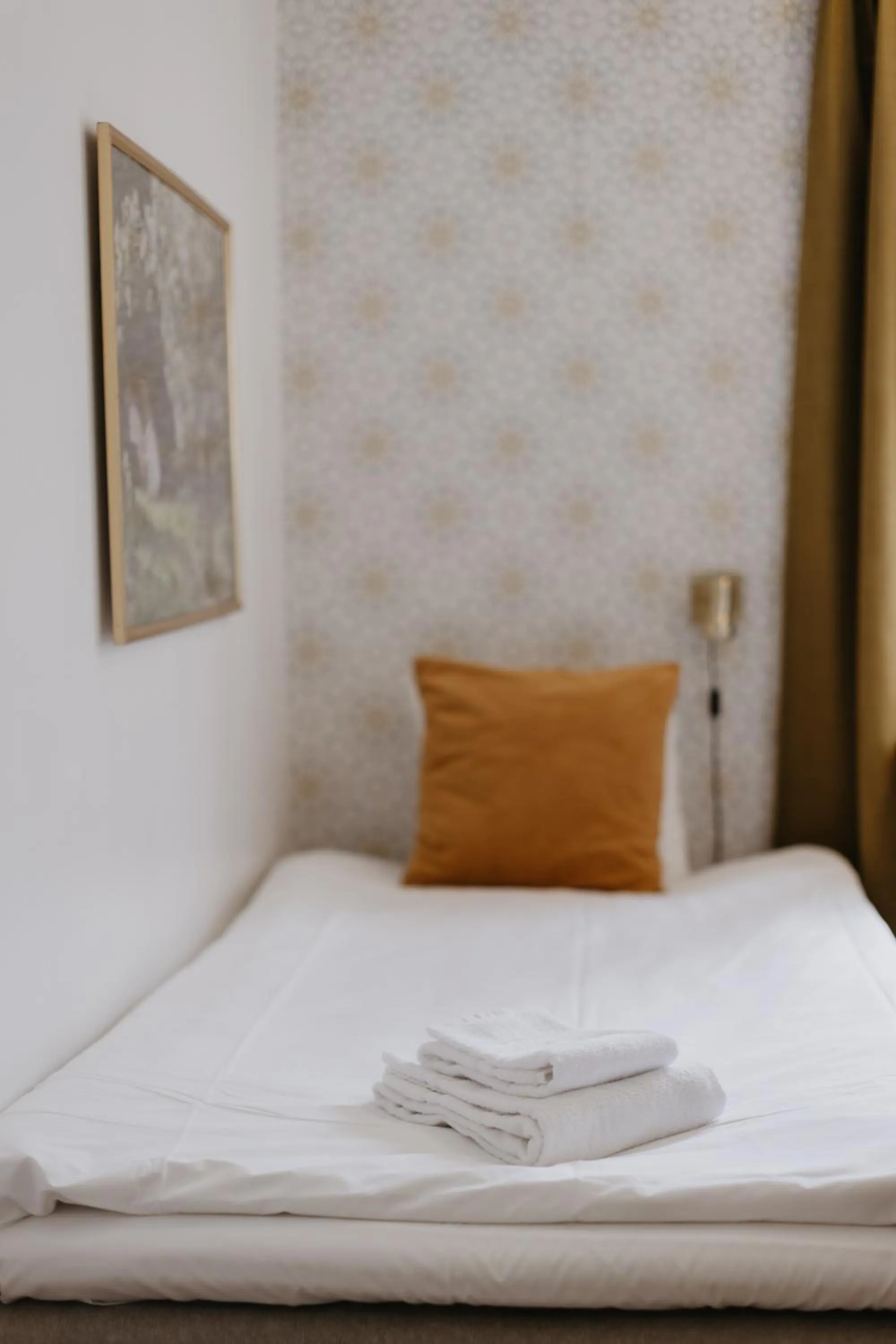 Bed in Vassbo Vandrarhem